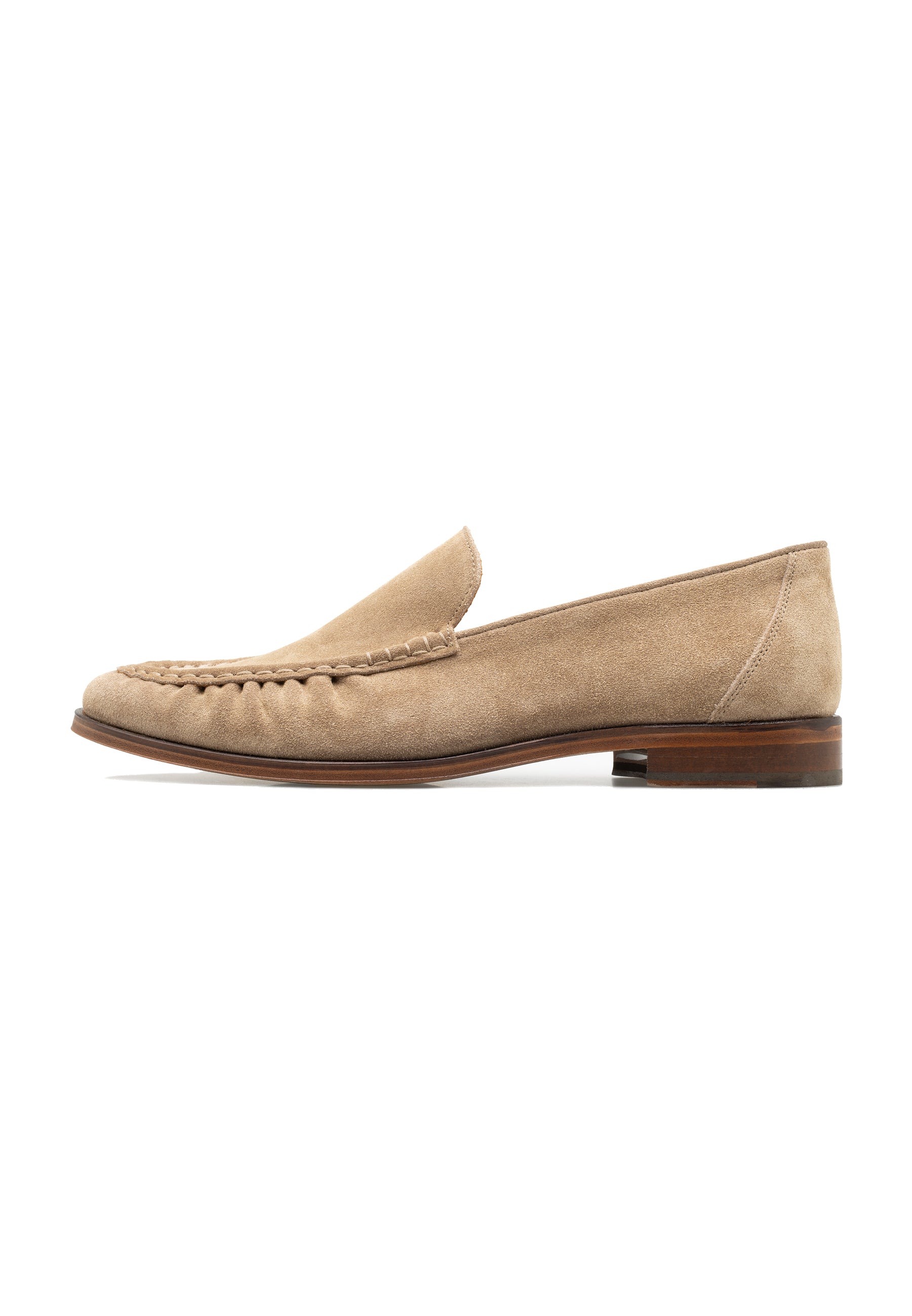 MEN'S SUEDE LEATHER RUSHED LOAFER
