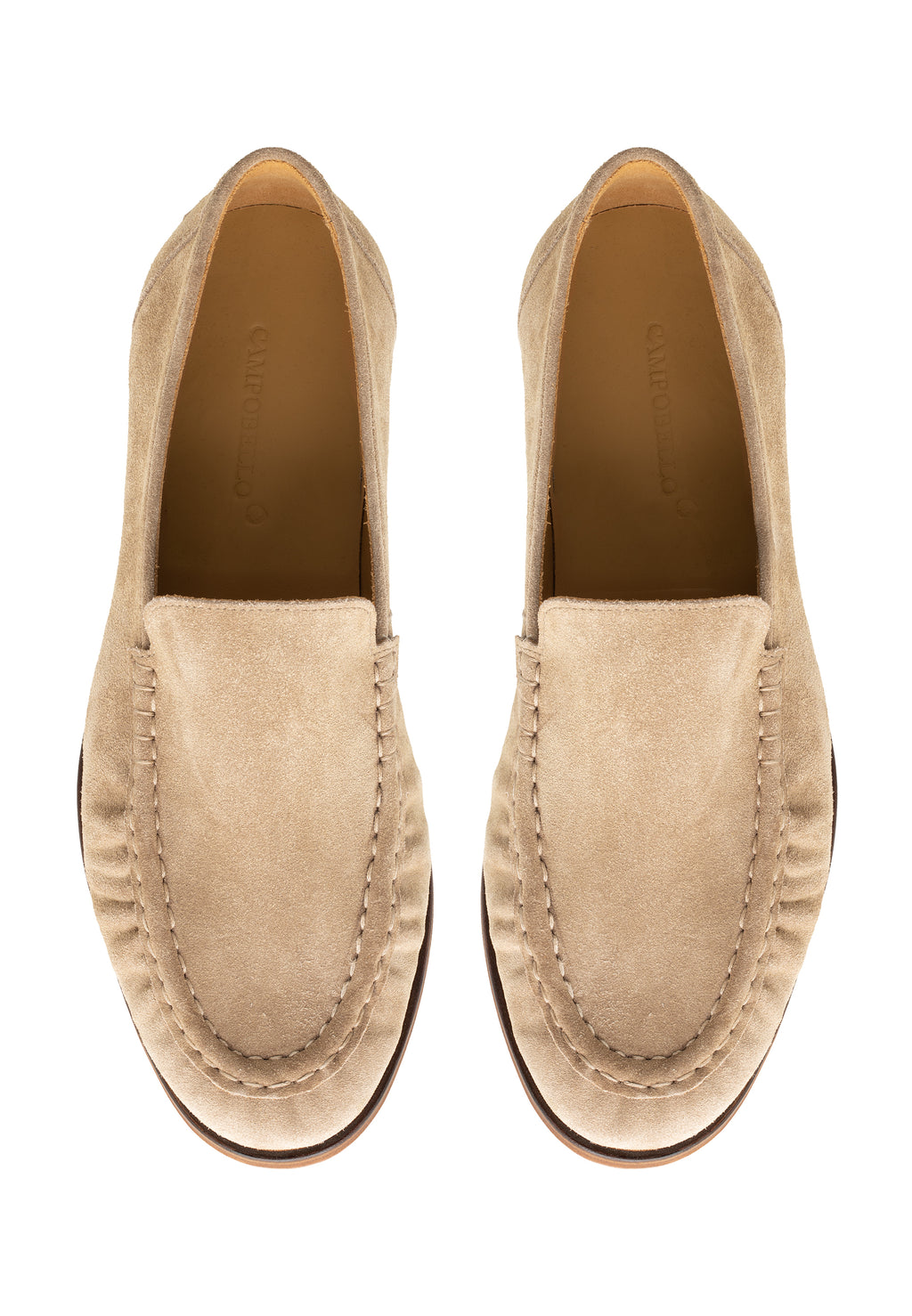 MEN'S SUEDE LEATHER RUSHED LOAFER