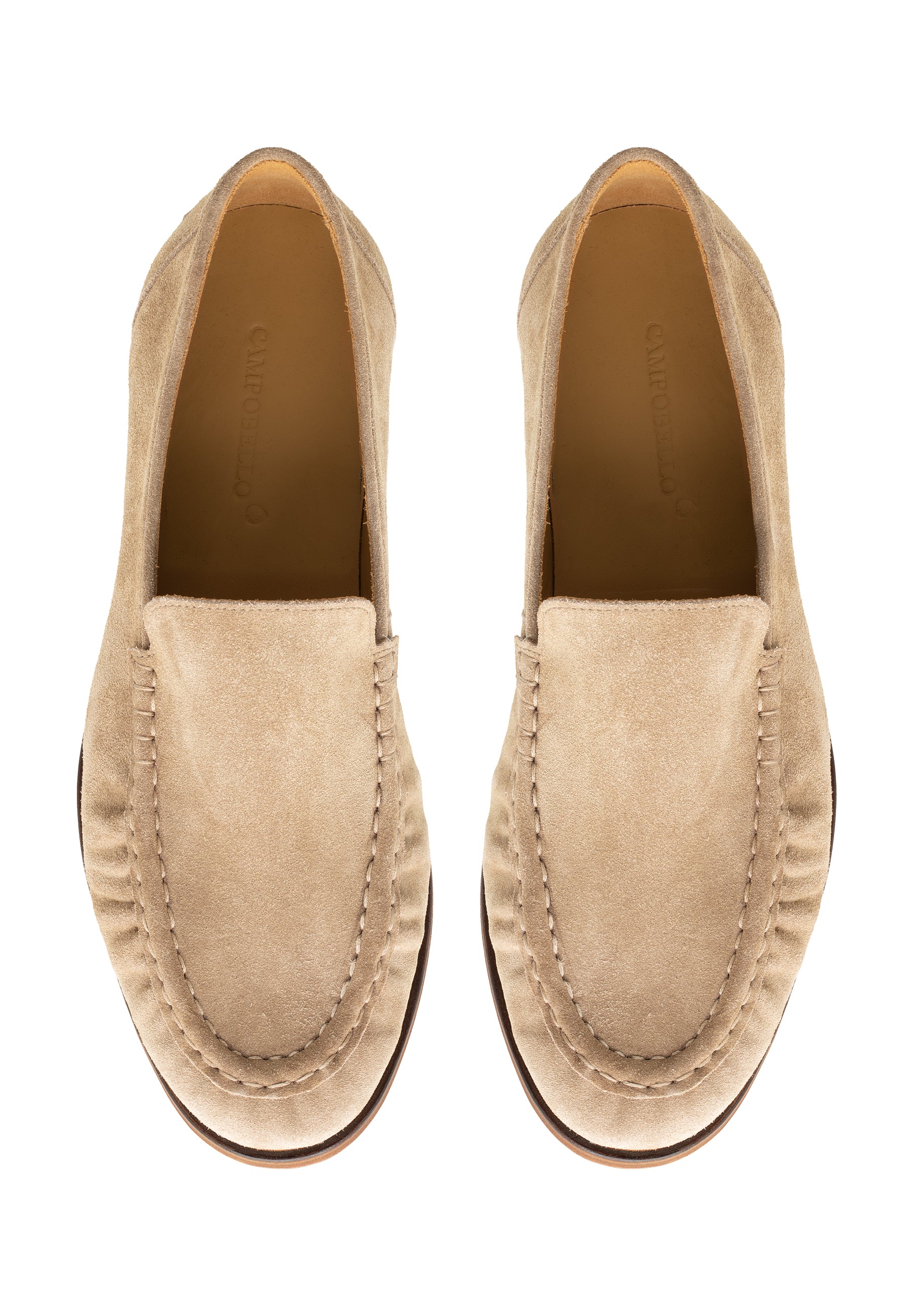MEN'S SUEDE LEATHER RUSHED LOAFER