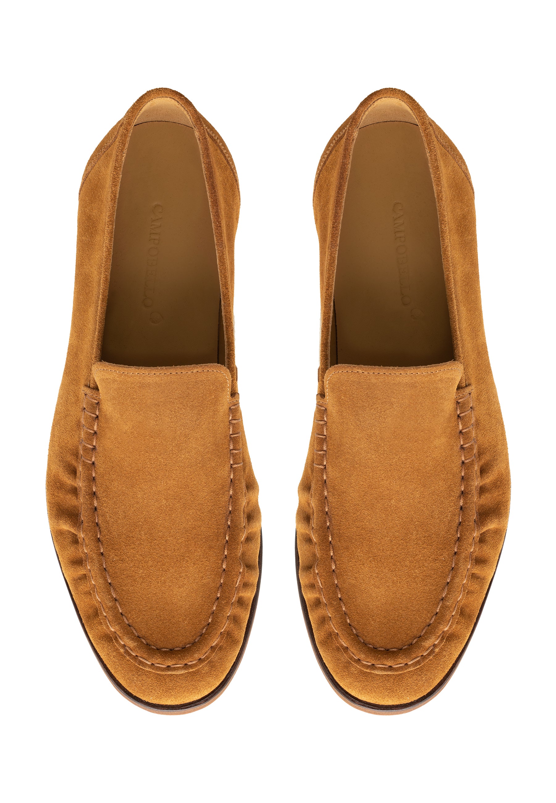 MEN'S SUEDE LEATHER RUSHED LOAFER