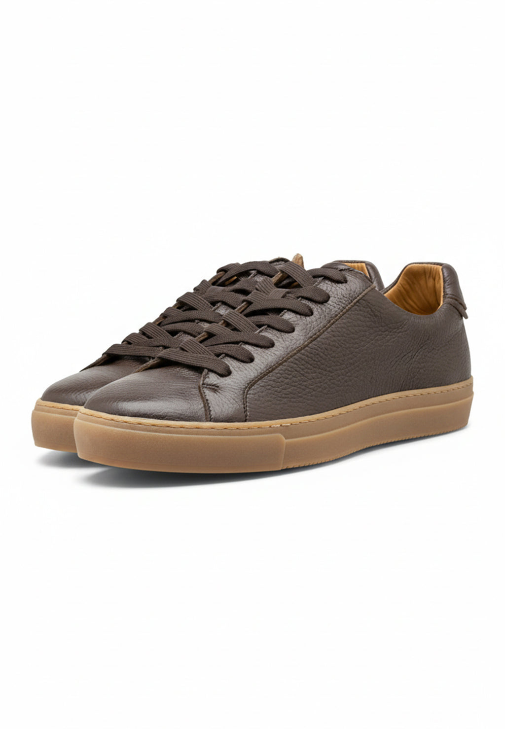 Men’s Cupsole Leather Sneakers