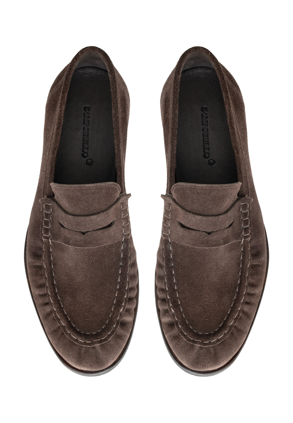 MEN'S SUEDE LEATHER RUSHED LOAFER