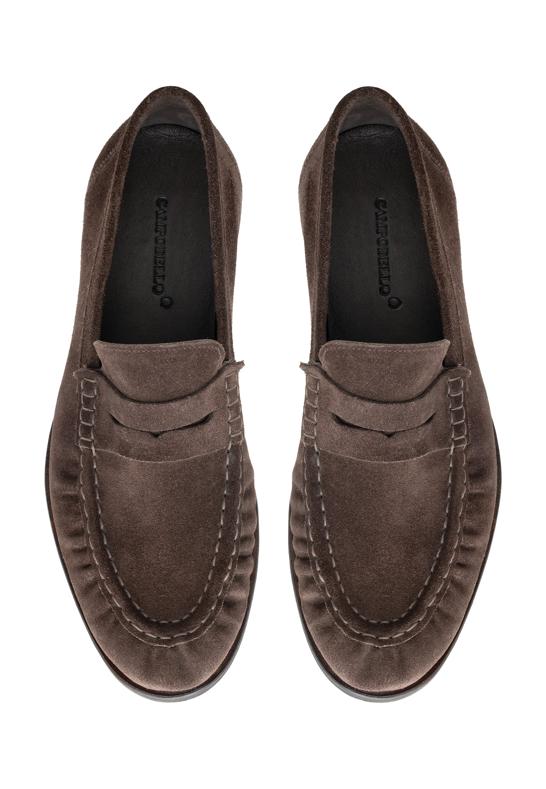 MEN'S SUEDE LEATHER RUSHED LOAFER