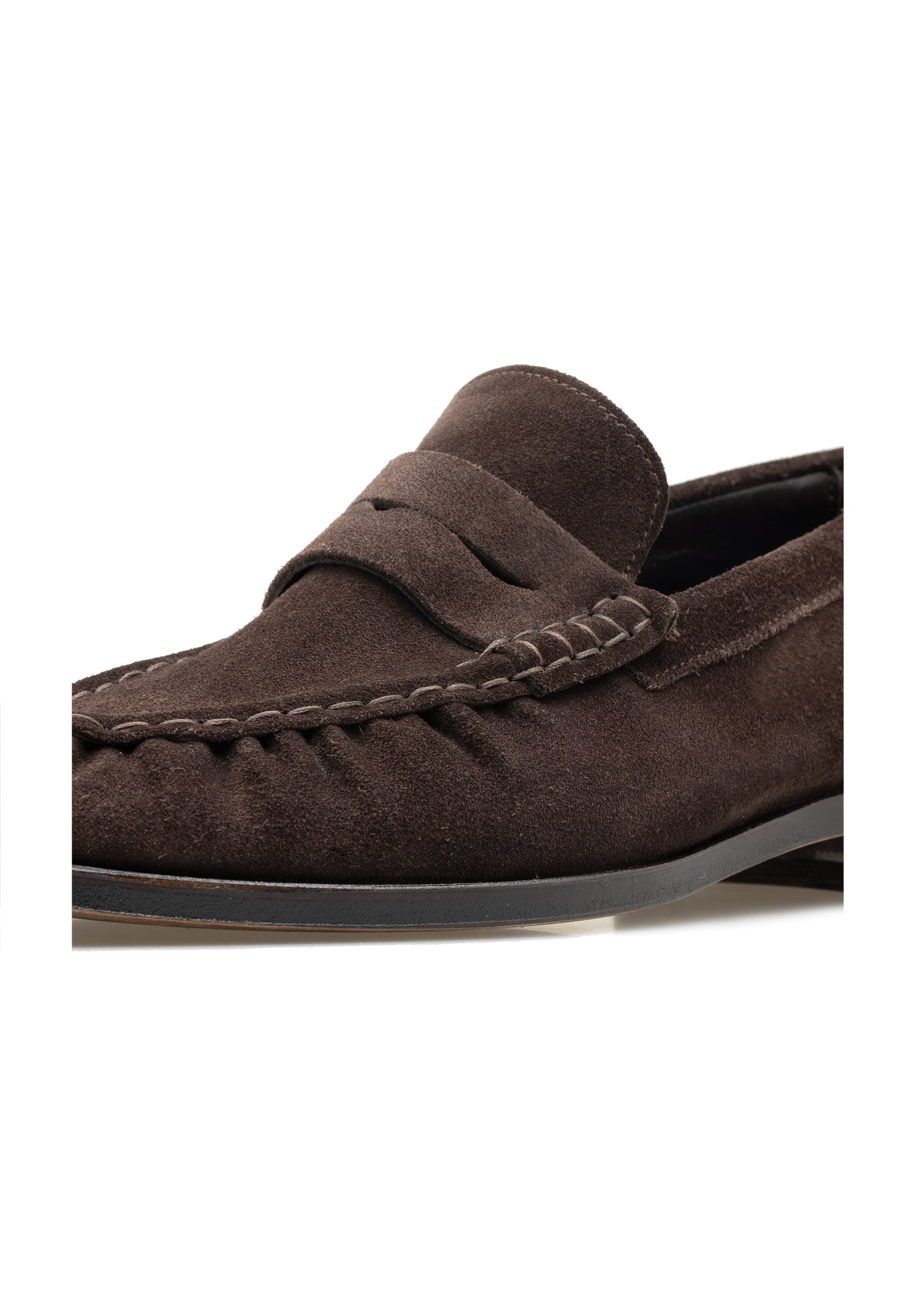 MEN'S SUEDE LEATHER RUSHED LOAFER