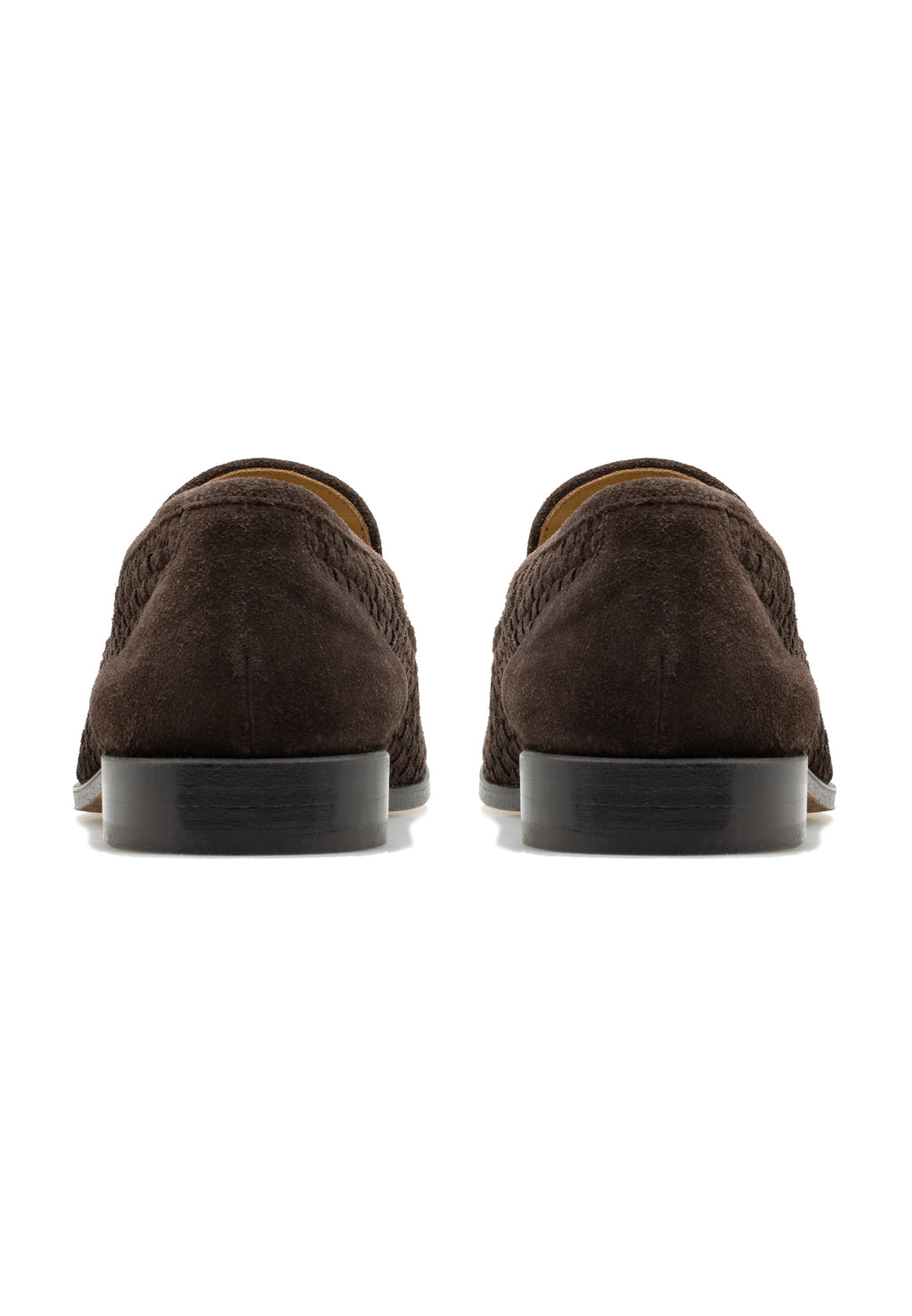 MEN'S SUEDE WOVEN PENNY LOAFER