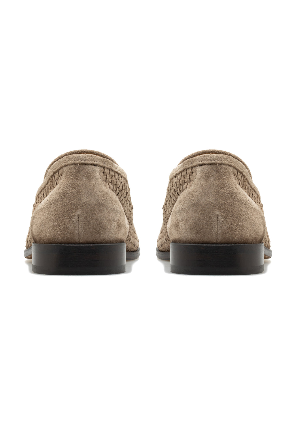 MEN'S SUEDE WOVEN PENNY LOAFER