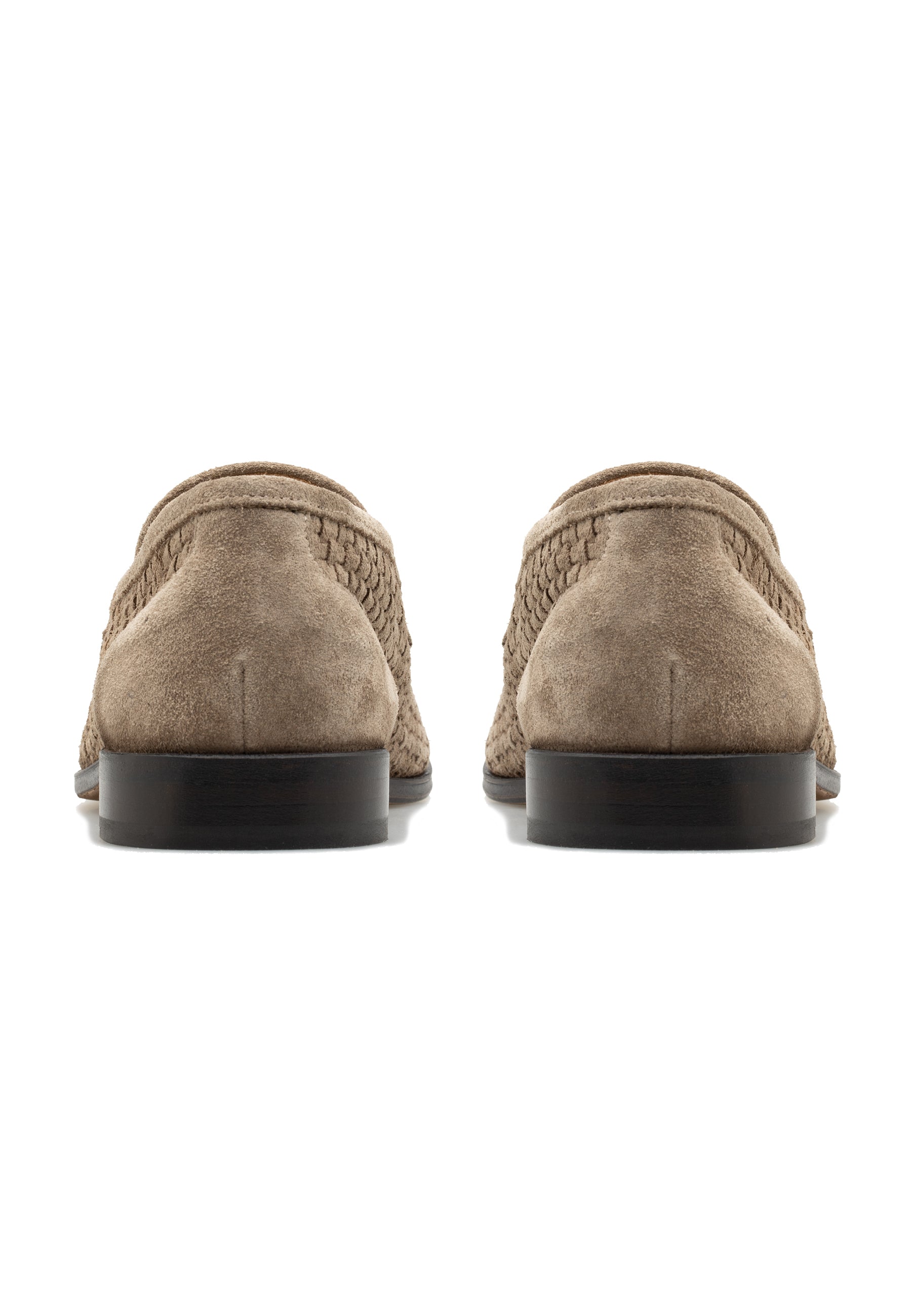 MEN'S SUEDE WOVEN PENNY LOAFER