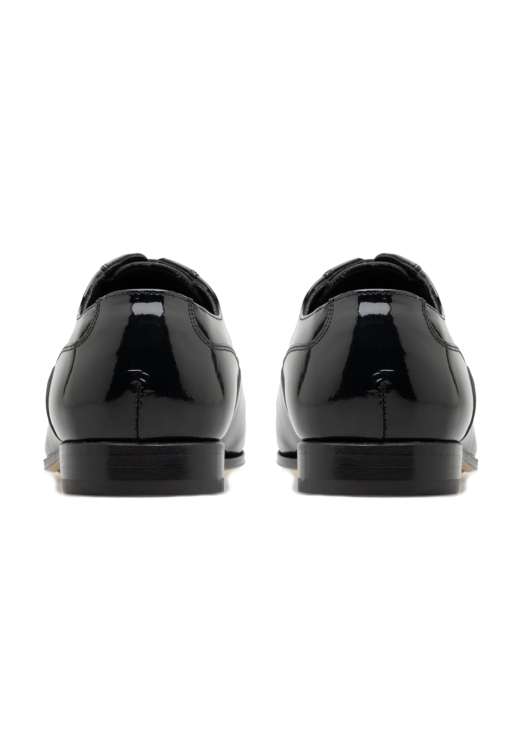 Men’s Hand-Finished Patent Leather Oxford Shoes