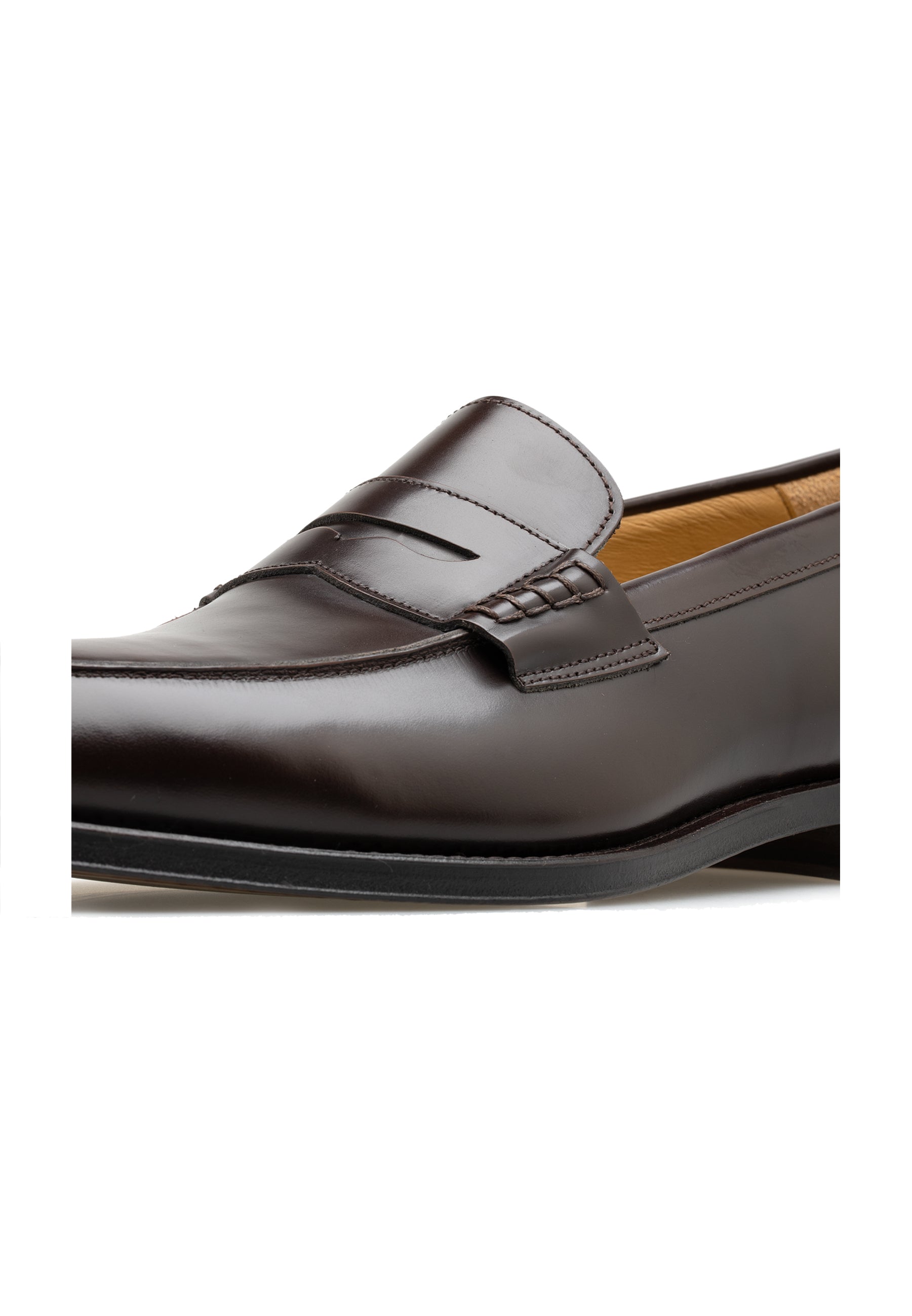 Men's Leather Polished Penny Loafer