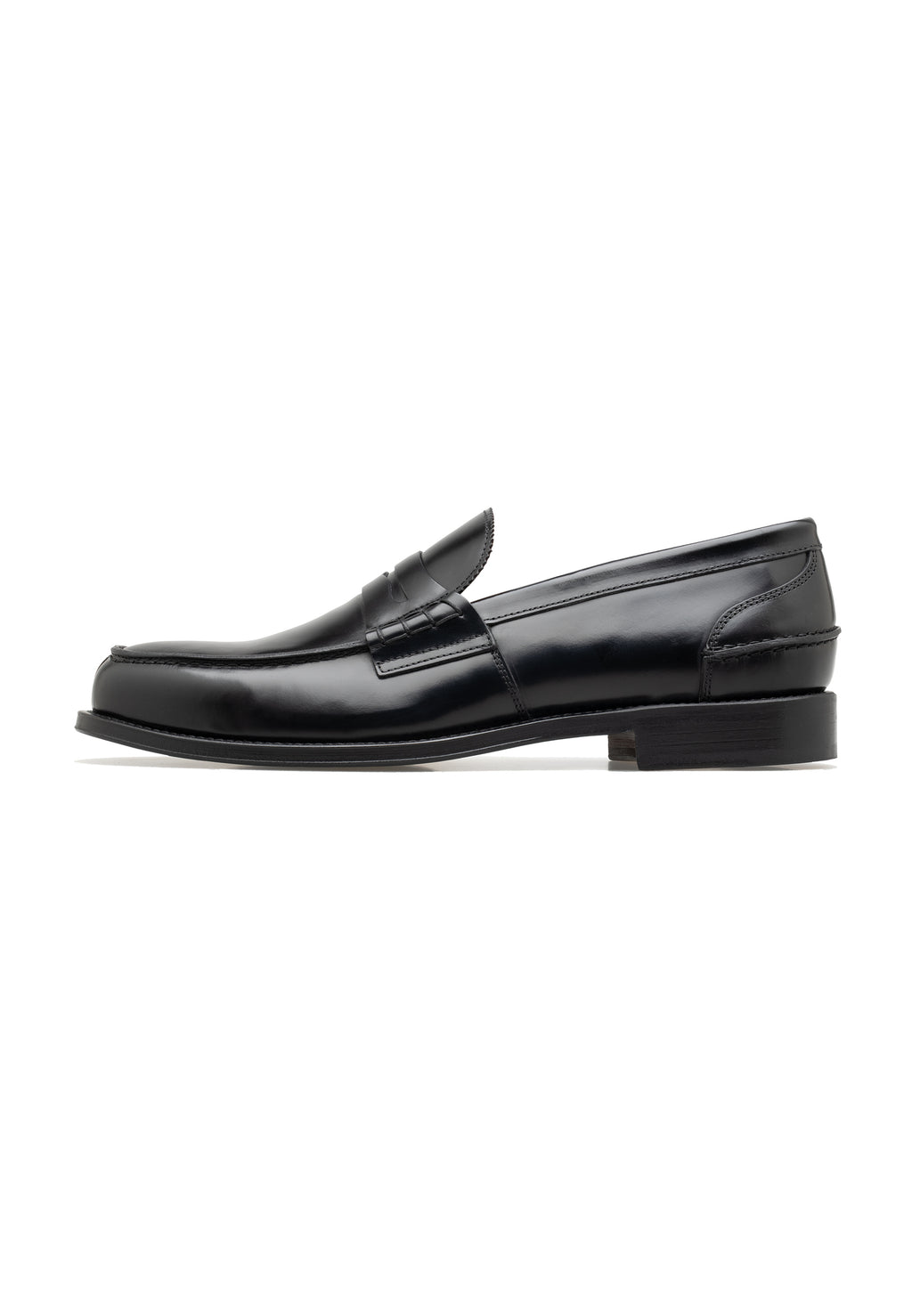 Men's Polished Calf Leather Penny Loafer