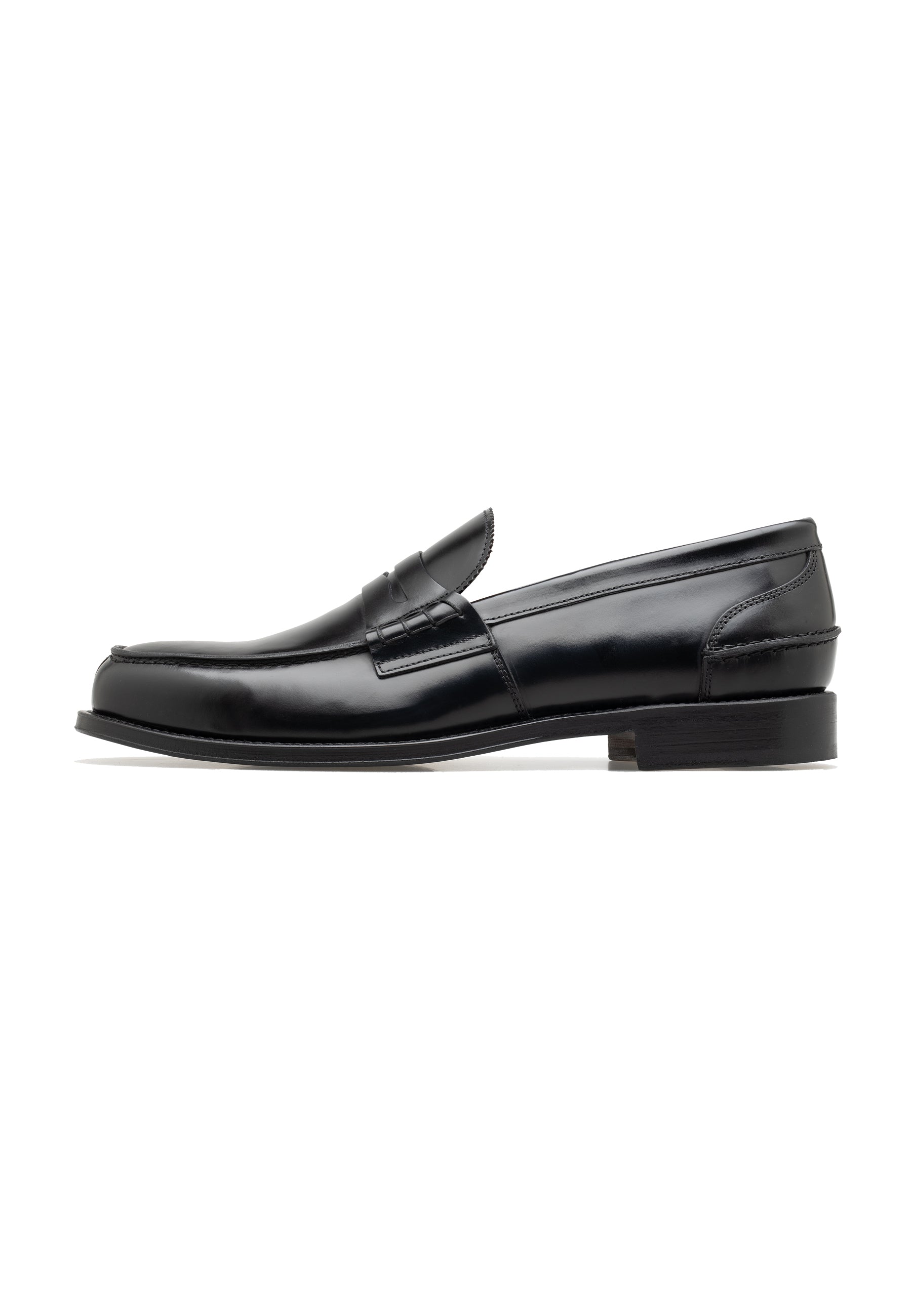 Men's Polished Calf Leather Penny Loafer