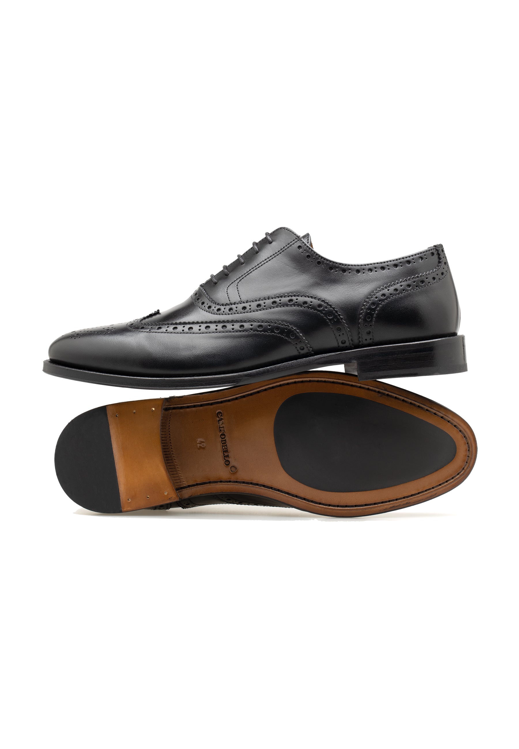 Men’s Hand-Finished Betis Polished Leather Oxford Shoes