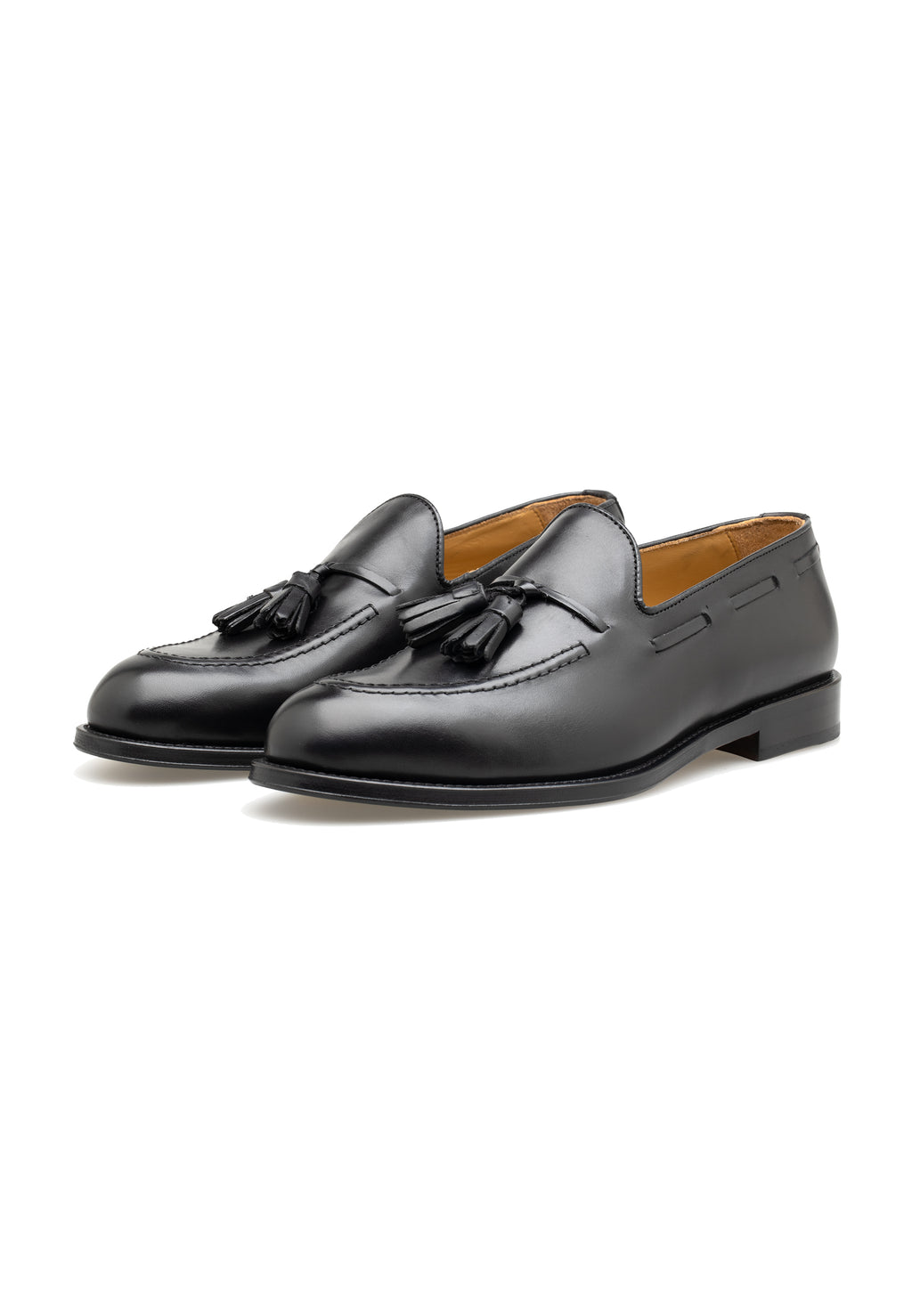 Herren-Lederslipper mit Quaste
