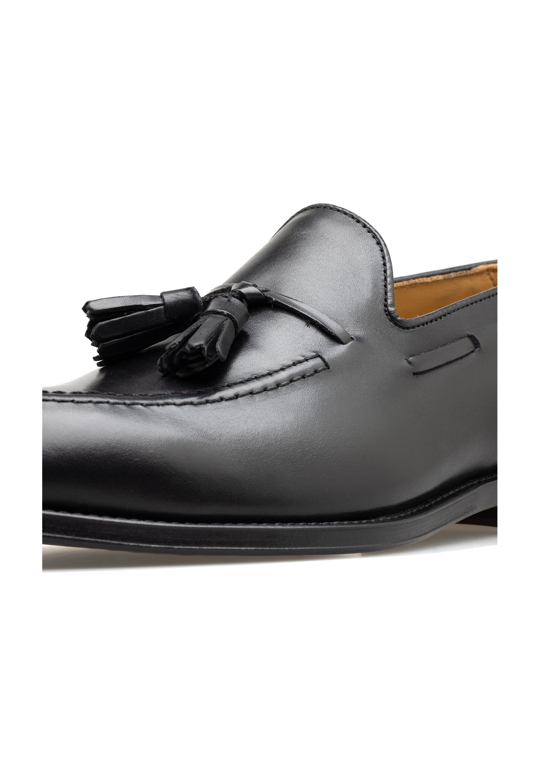 Herren-Lederslipper mit Quaste