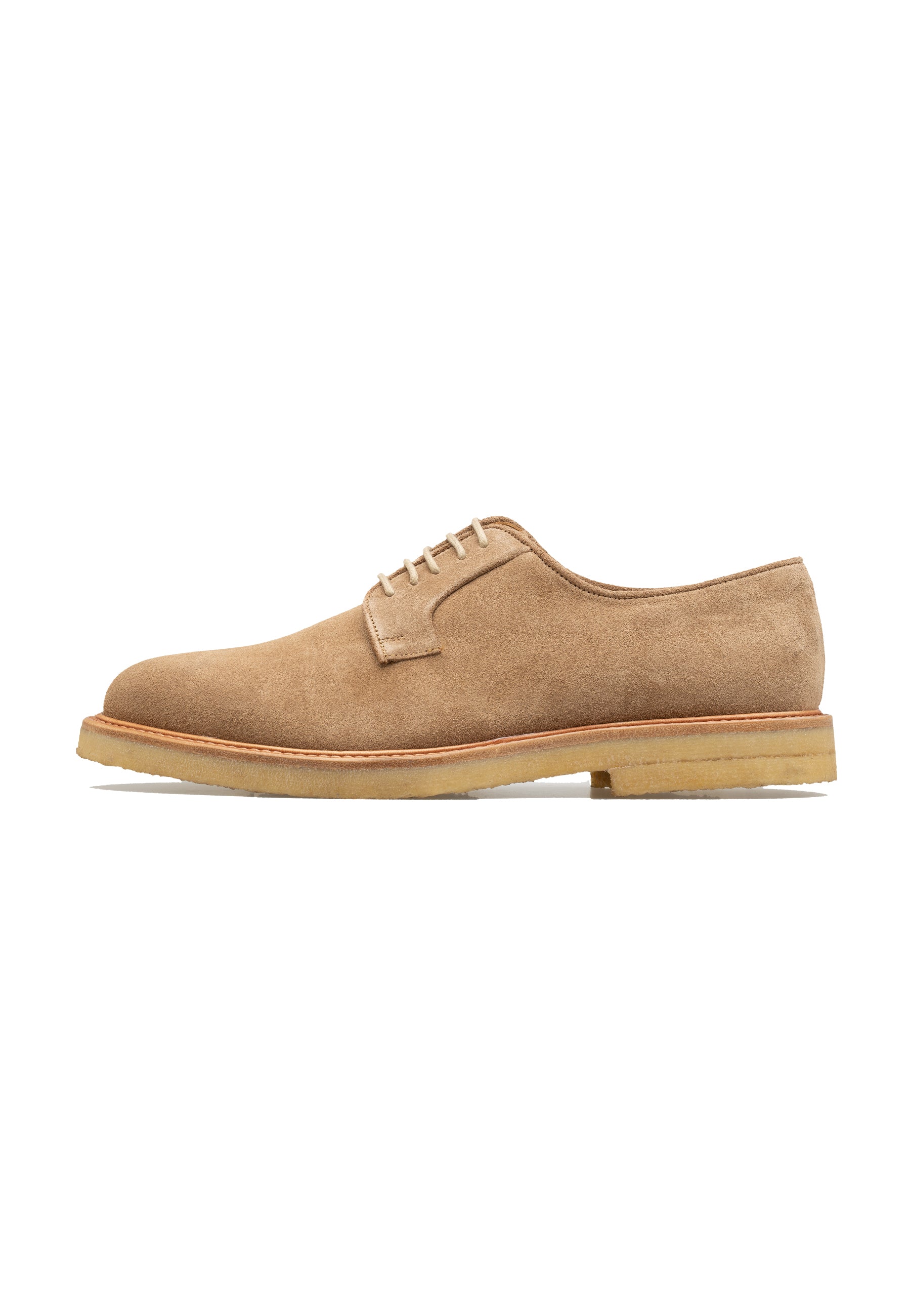 Men’s Suede Leather Plain Lace-Up Shoes