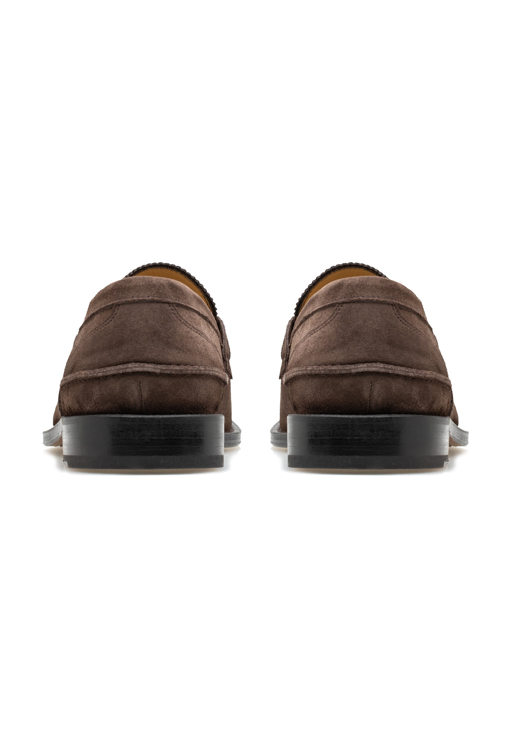 Mocassini da uomo in pelle scamosciata