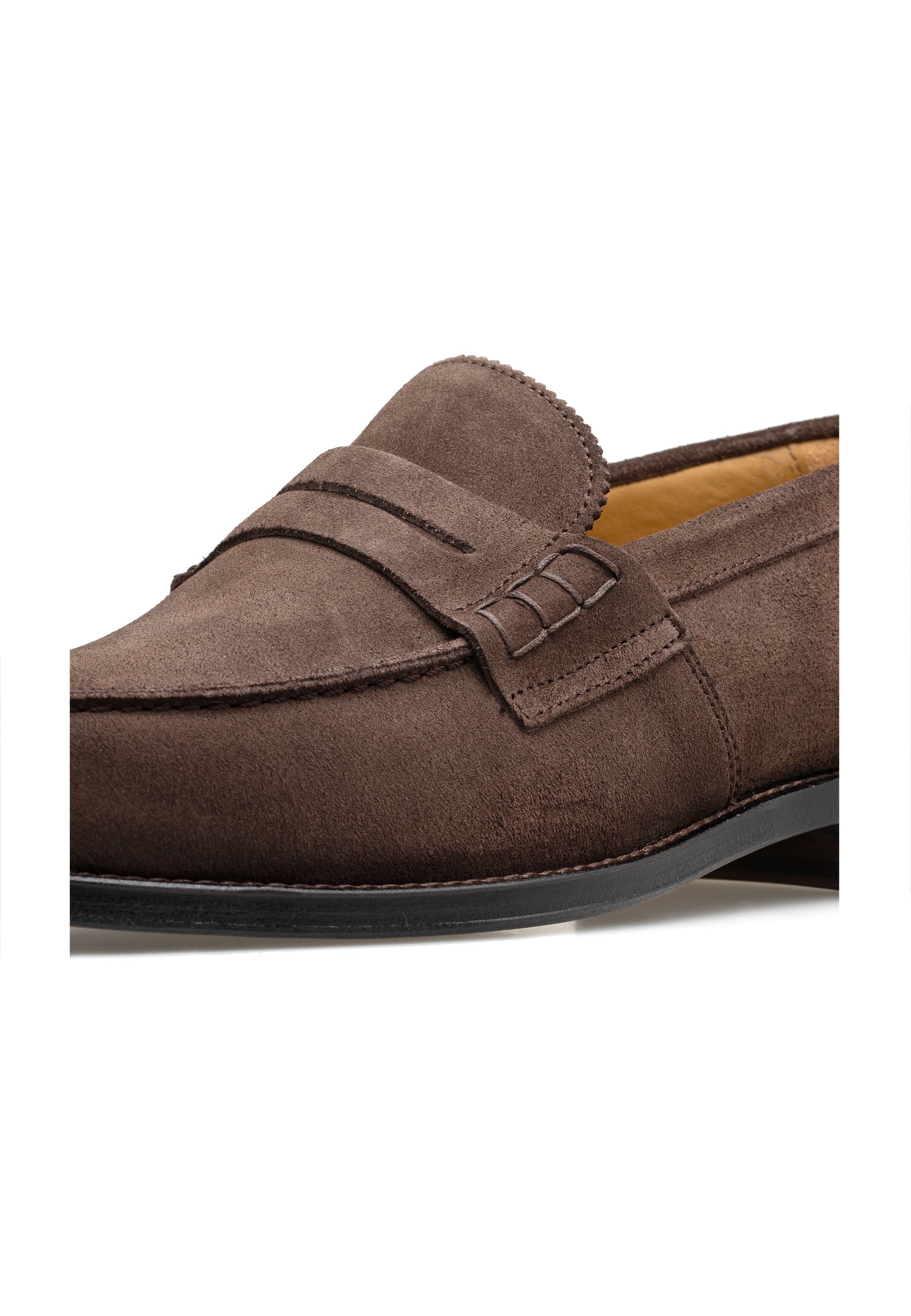 Men's Suede Leather Penny Loafer