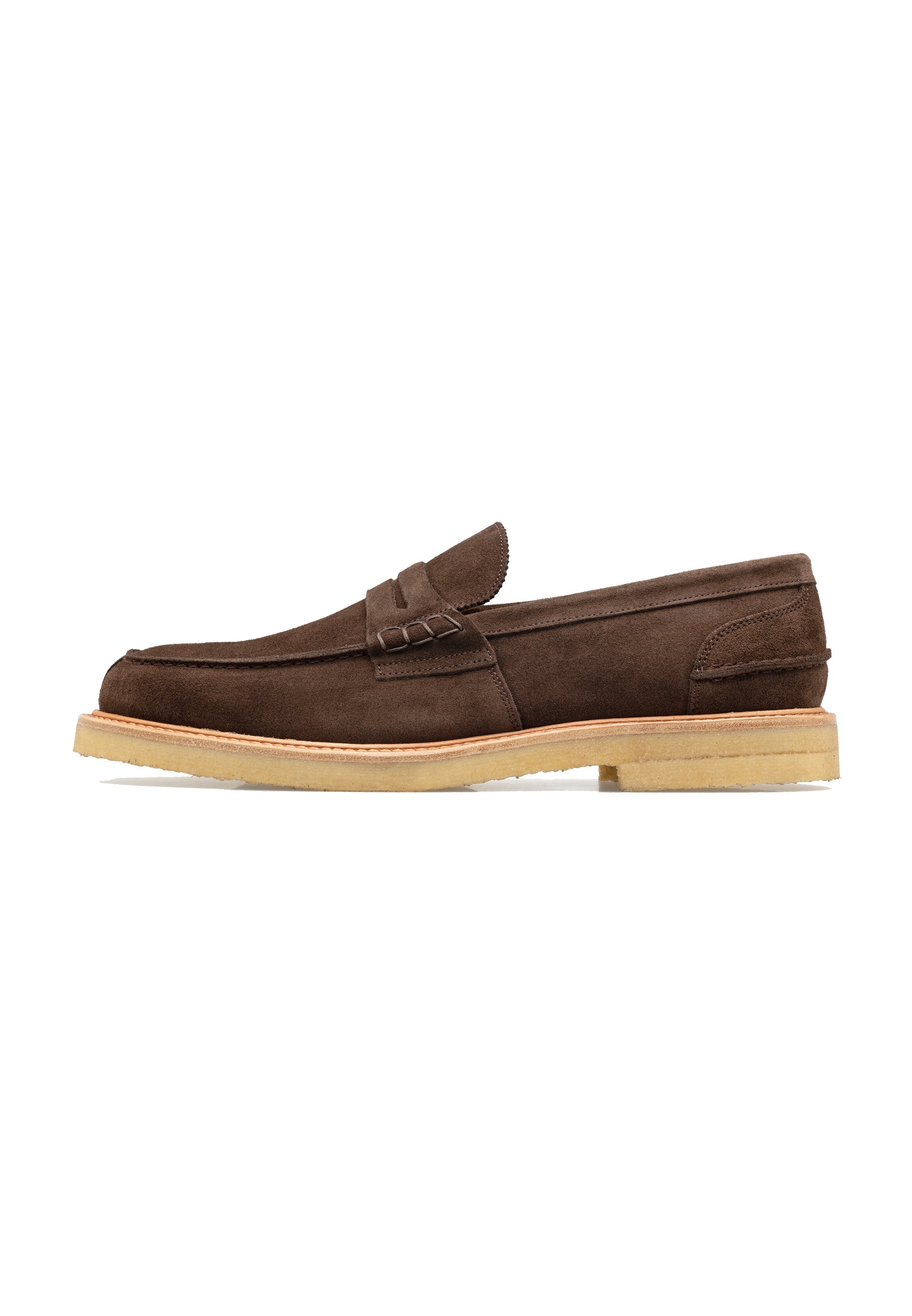 Men's Suede Leather Penny Loafer