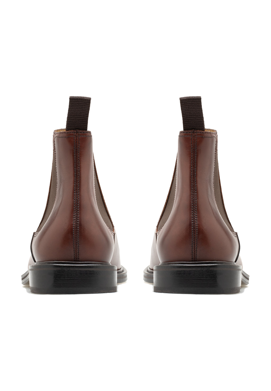 Botas Chelsea de piel de becerro estilo princesa para hombre