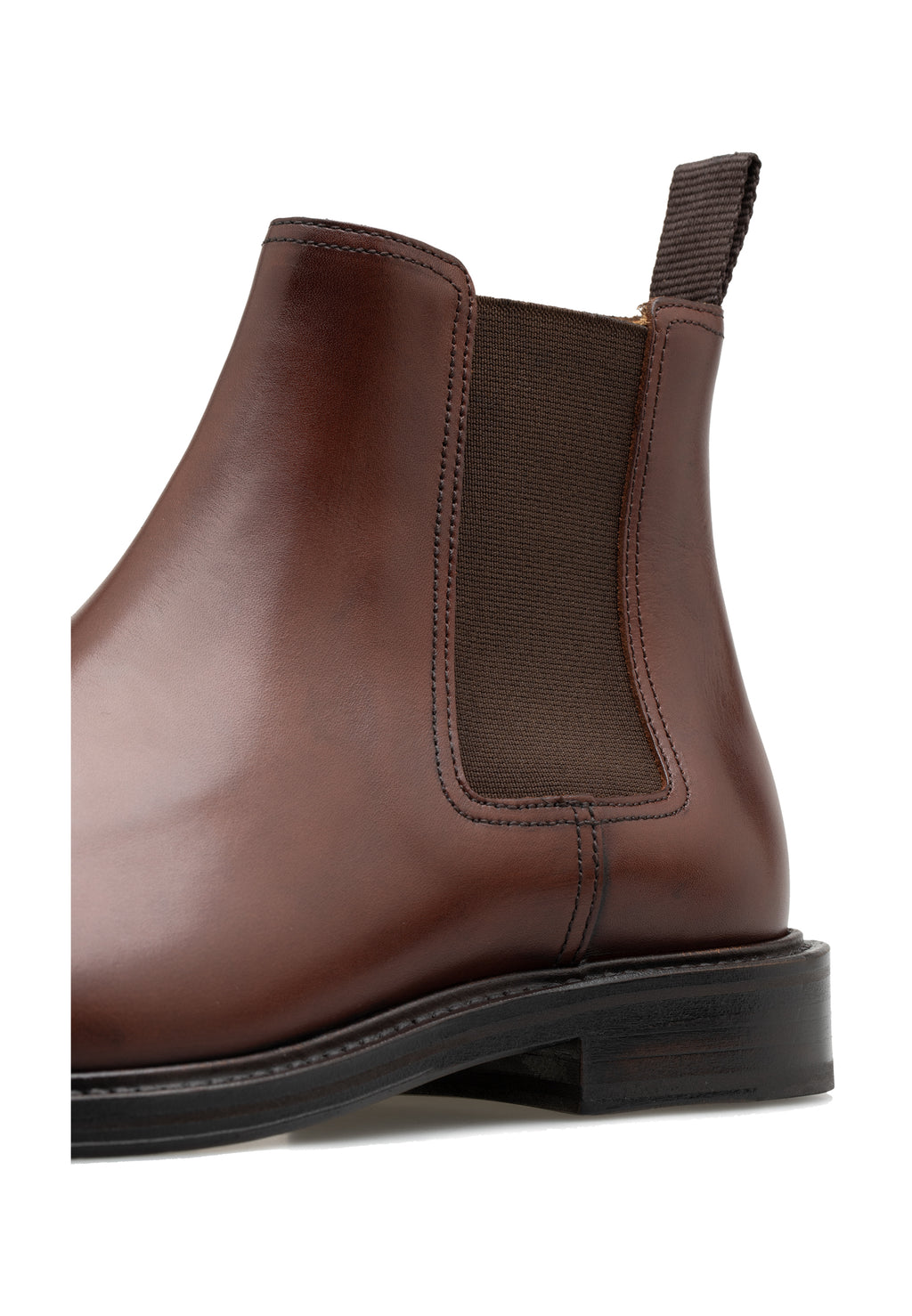 Botas Chelsea de piel de becerro estilo princesa para hombre