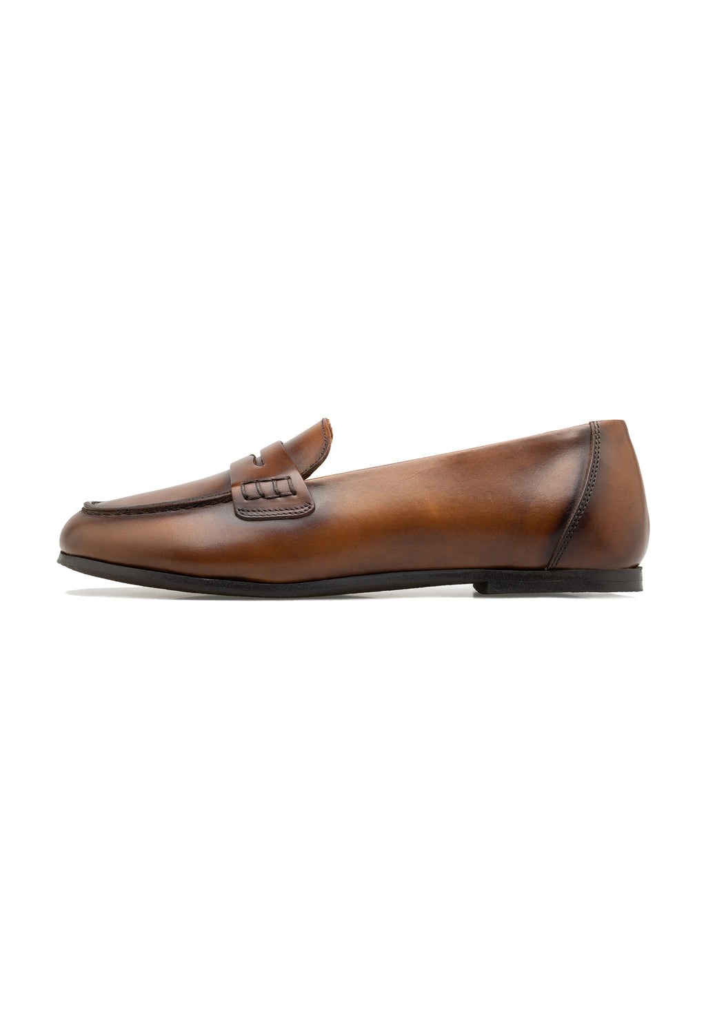 Mocasines de piel de becerro para mujer