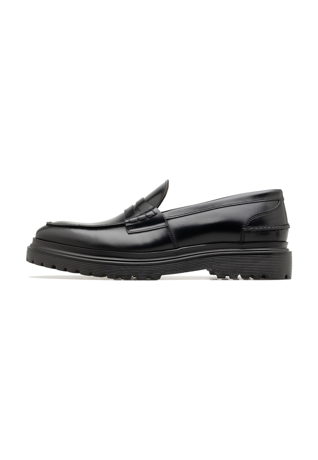 Men's Leather Polished Penny Loafer