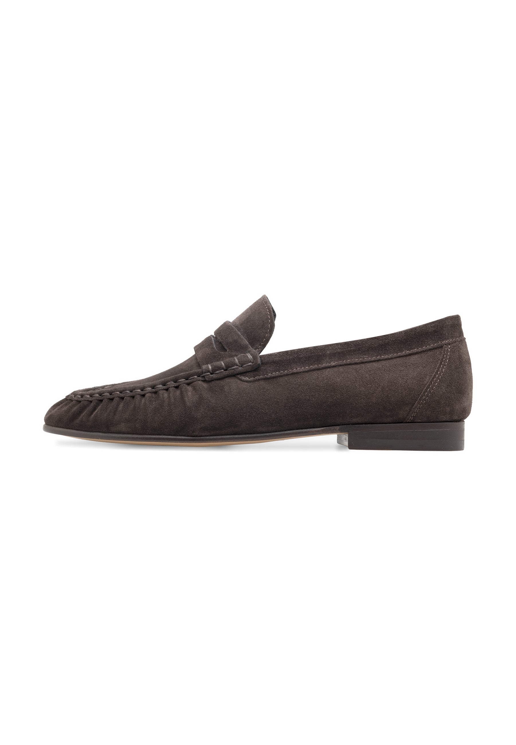 Women's Suede Leather Penny Loafer