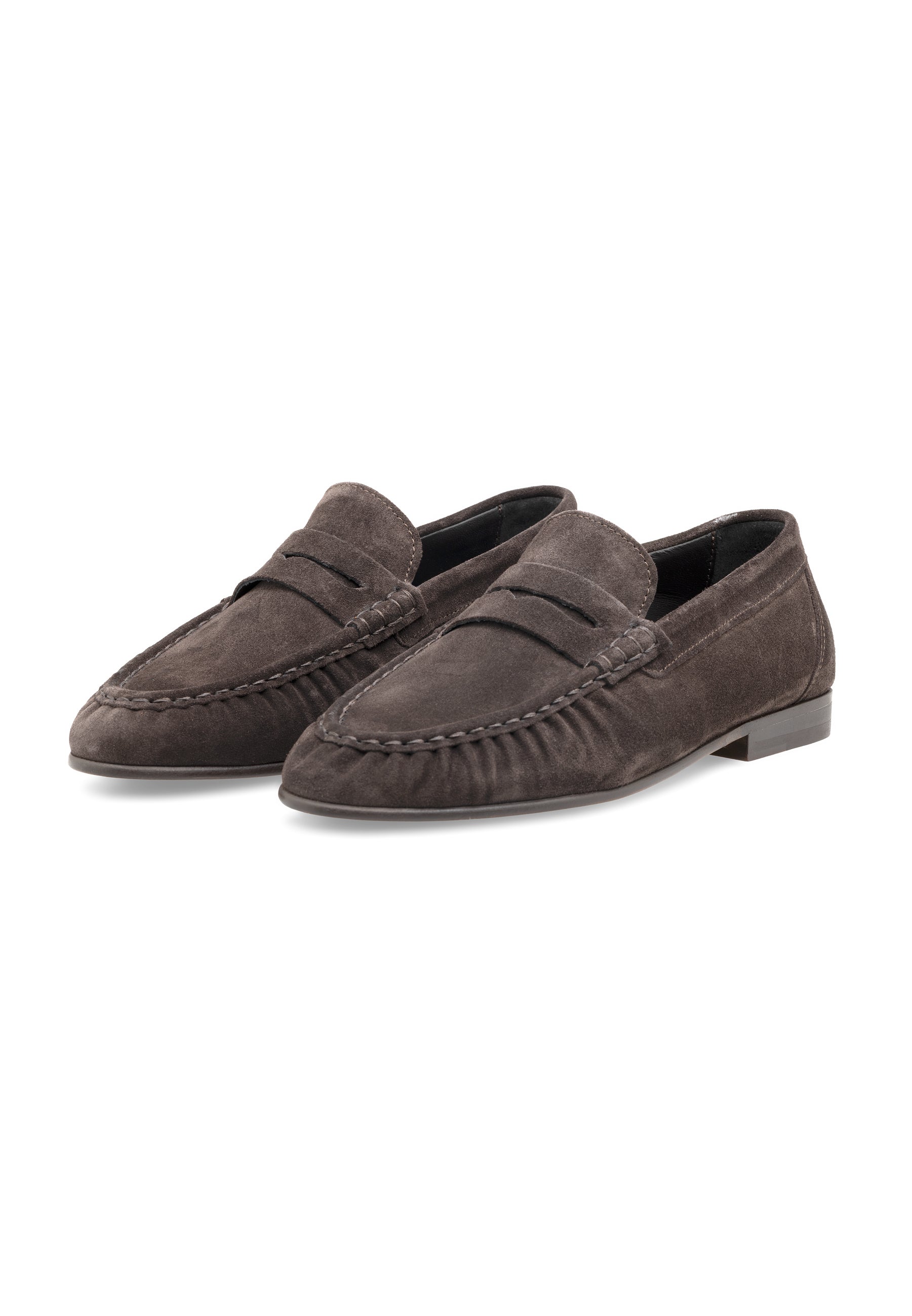 Women's Suede Leather Penny Loafer