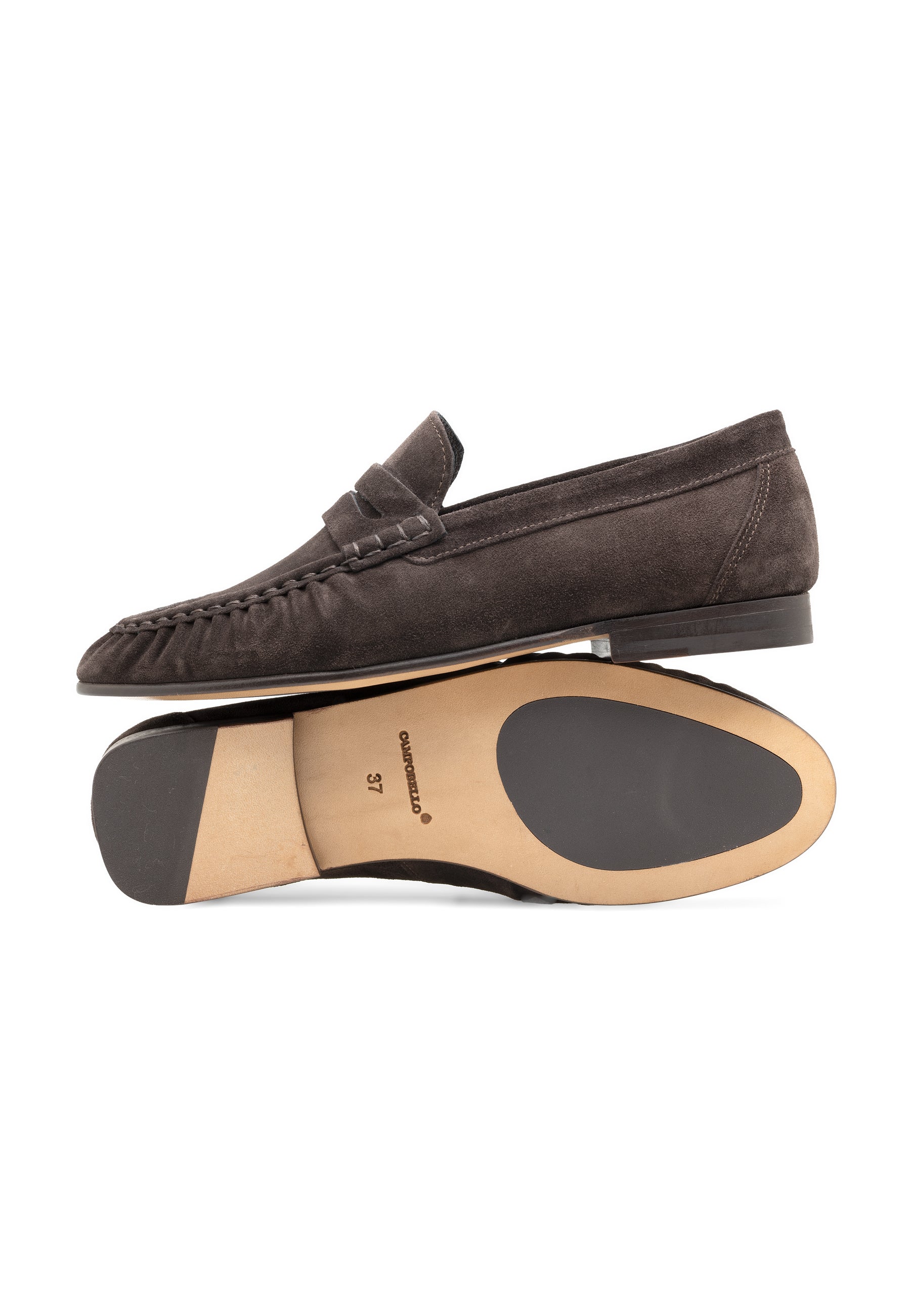 Women's Suede Leather Penny Loafer