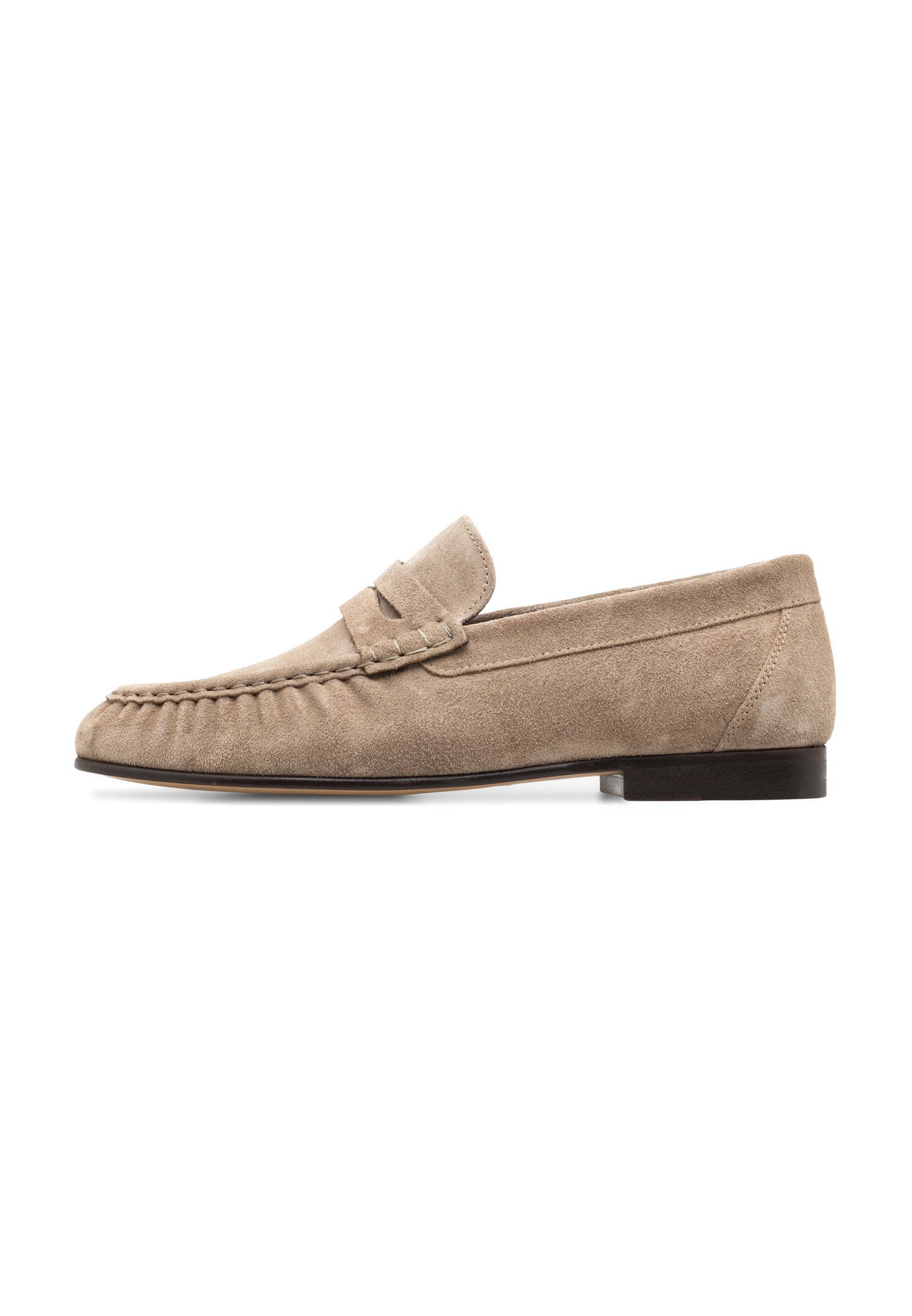 Women's Suede Leather Penny Loafer