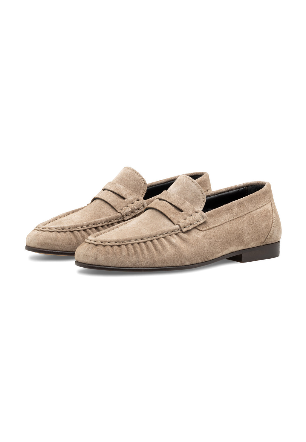 Penny Loafer aus Wildleder für Damen