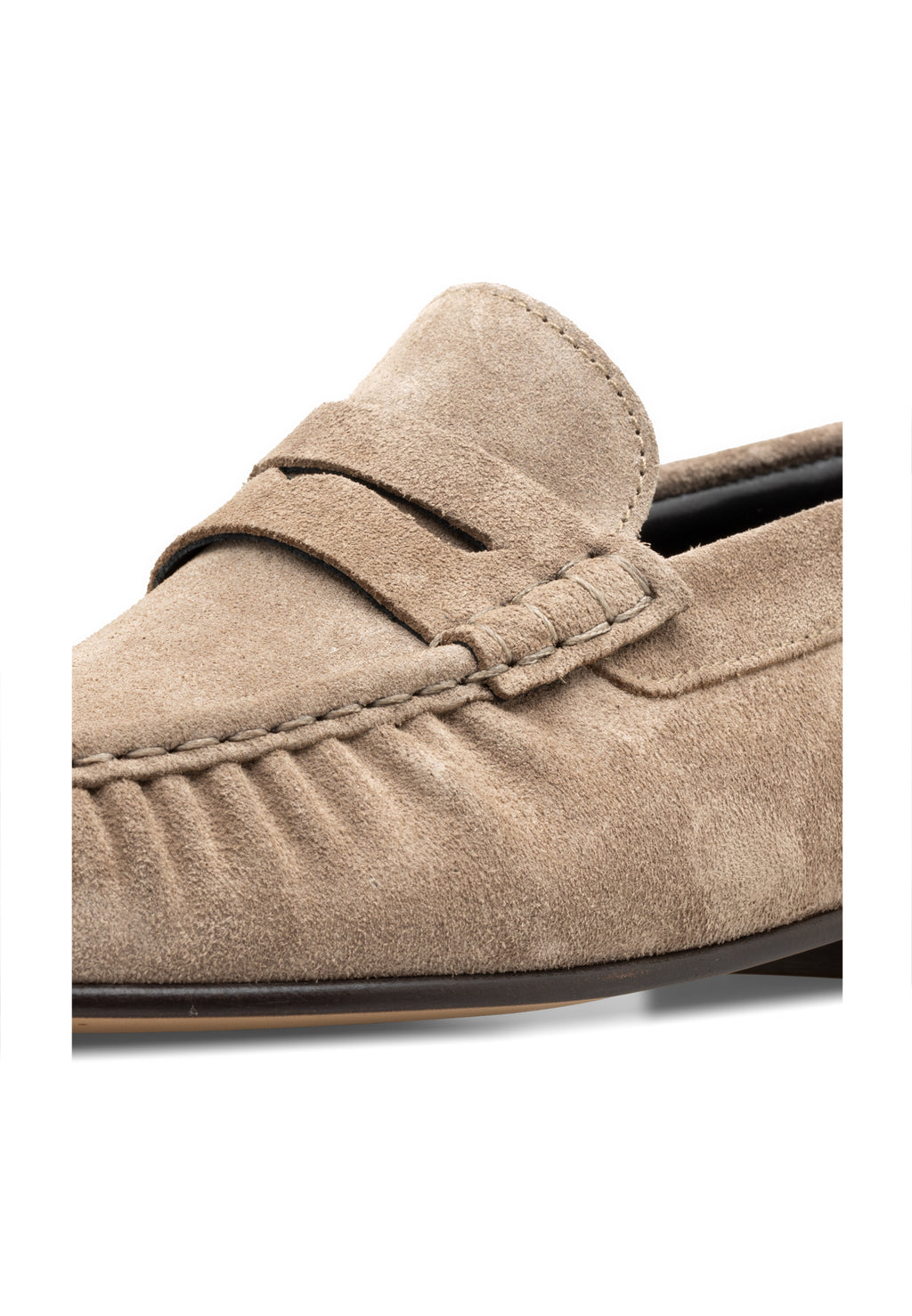 Penny Loafer aus Wildleder für Damen