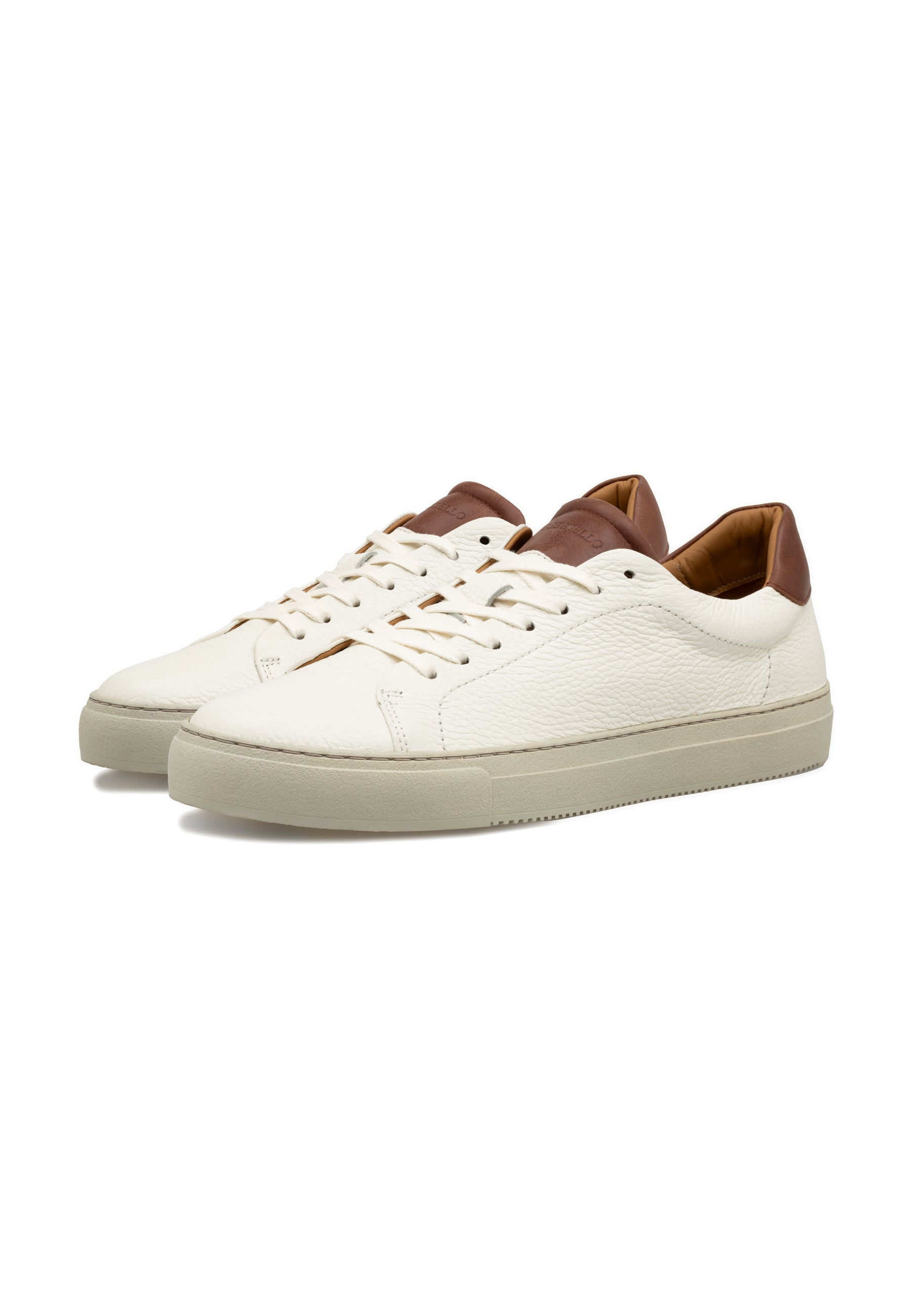 Men’s Cupsole Leather Sneakers