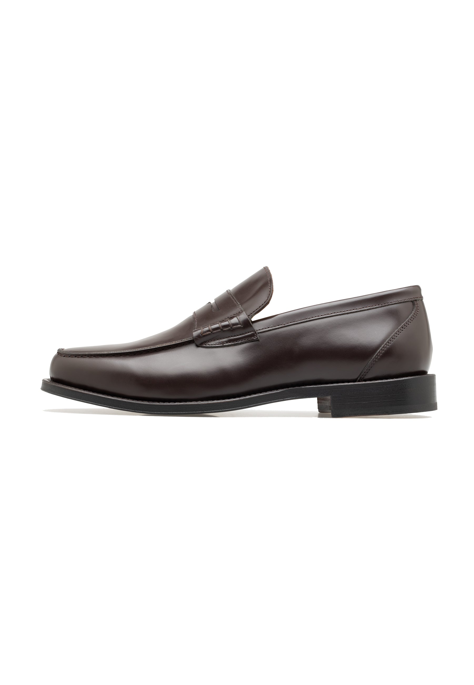 Men's Polished Calf Leather Penny Loafer