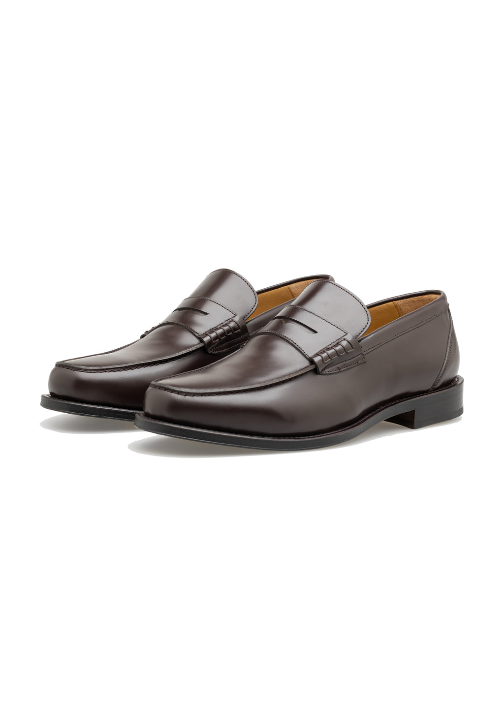 Mocassins Penny en cuir de veau poli — Homme