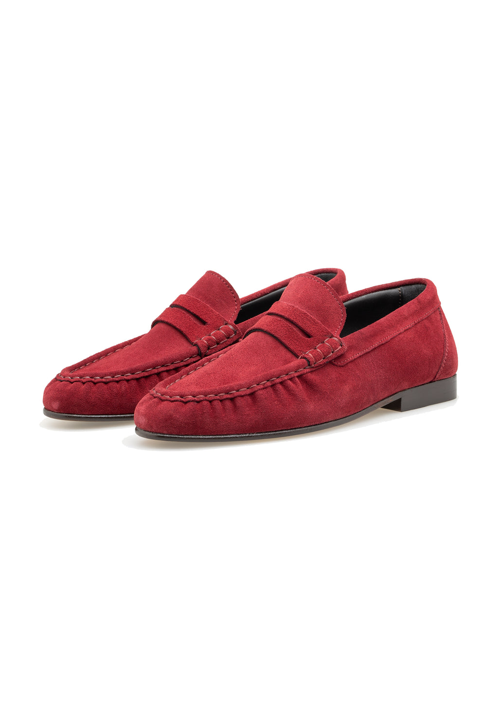 Penny Loafer aus Wildleder für Damen