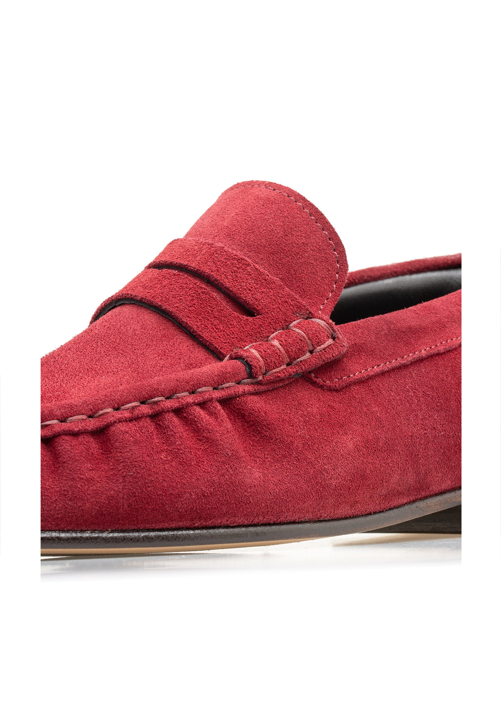 Penny Loafer aus Wildleder für Damen