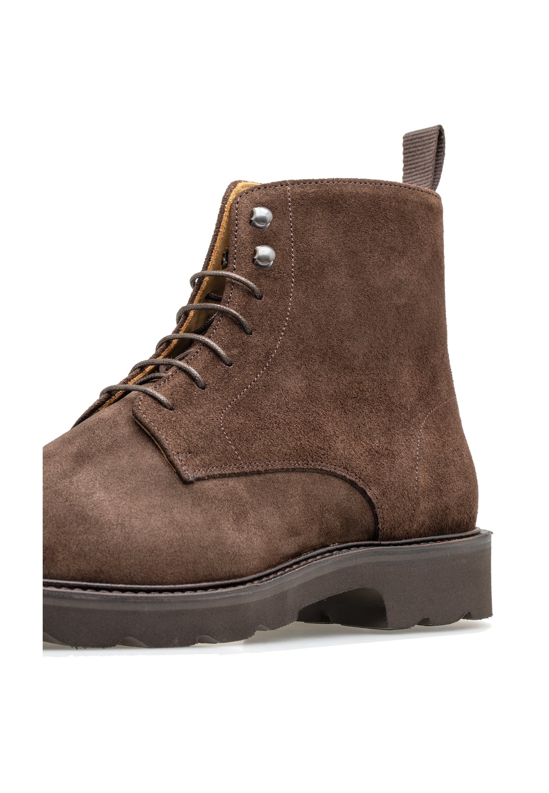 Men's Suede Leather Lace-Up Boots