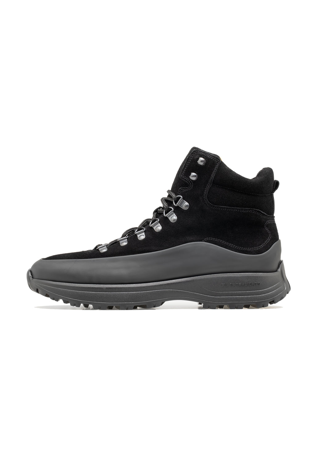 Men’s Suede Leather Gummy Rubber Hiking Boots