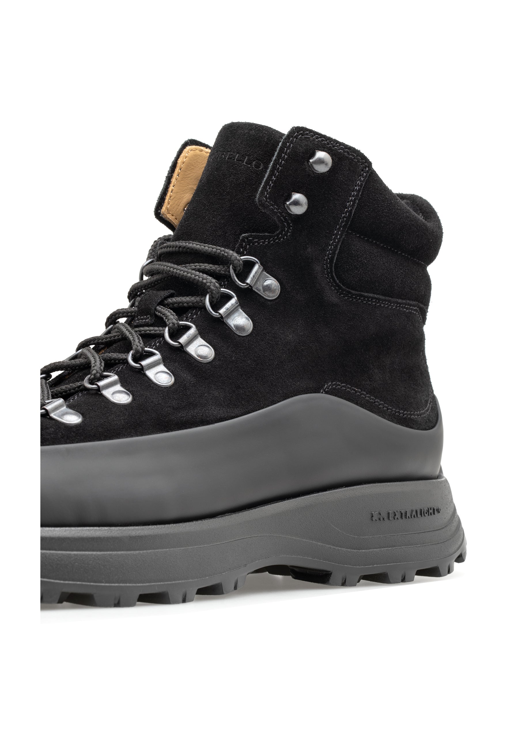 Men’s Suede Leather Gummy Rubber Hiking Boots