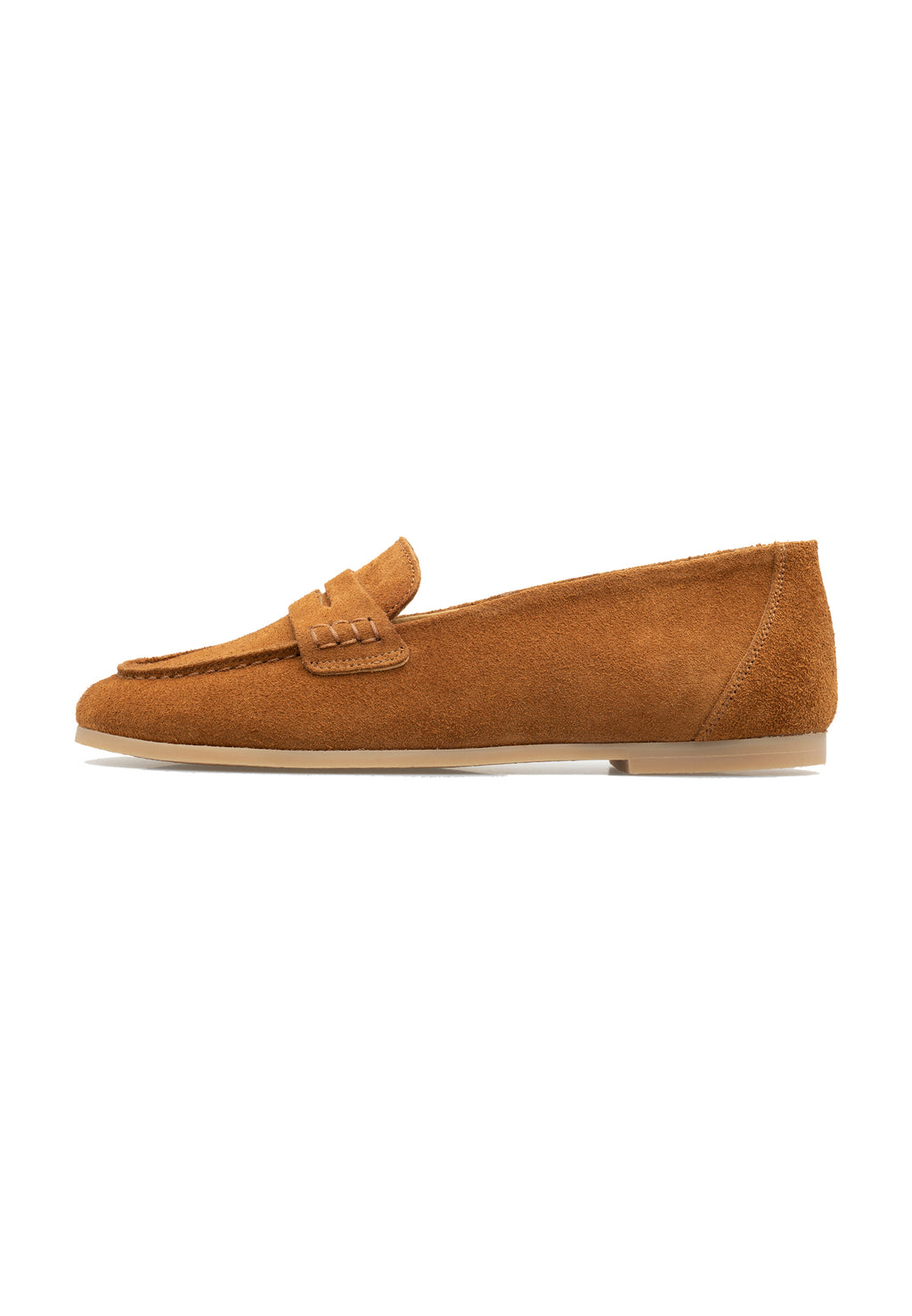 Mocasines de ante para mujer