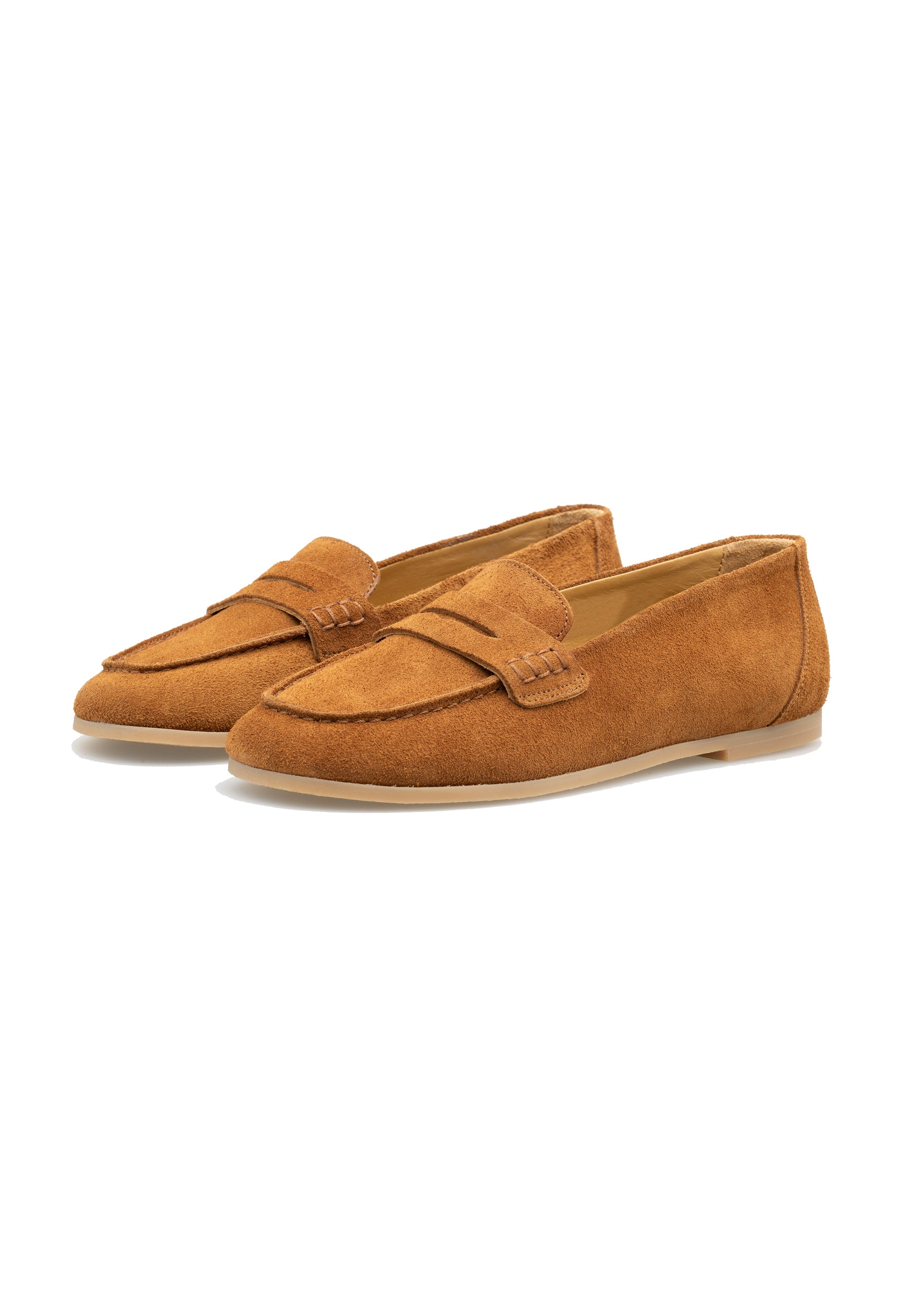 Women's Suede Leather Penny Loafer