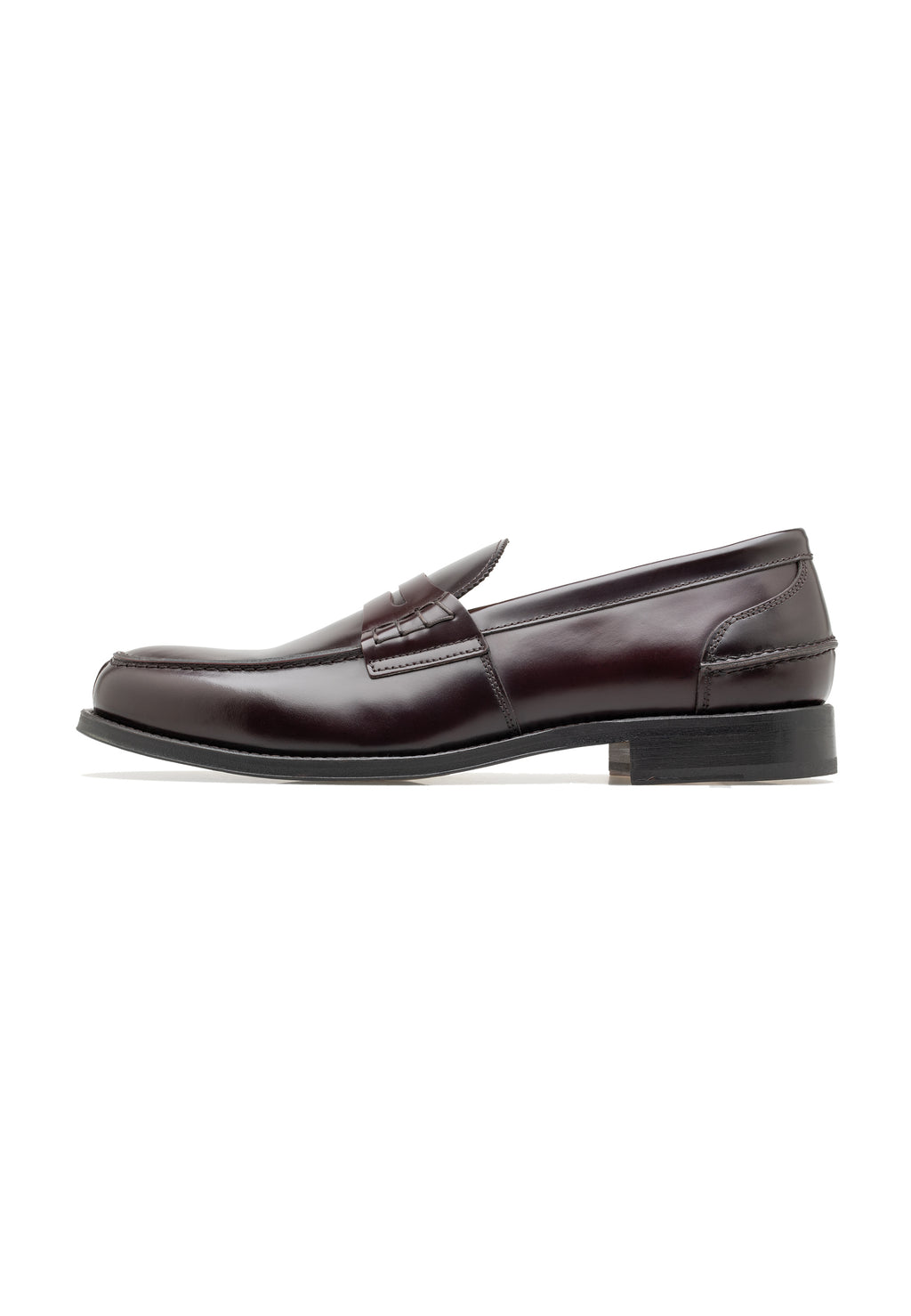 Herren-Penny-Loafer aus poliertem Leder