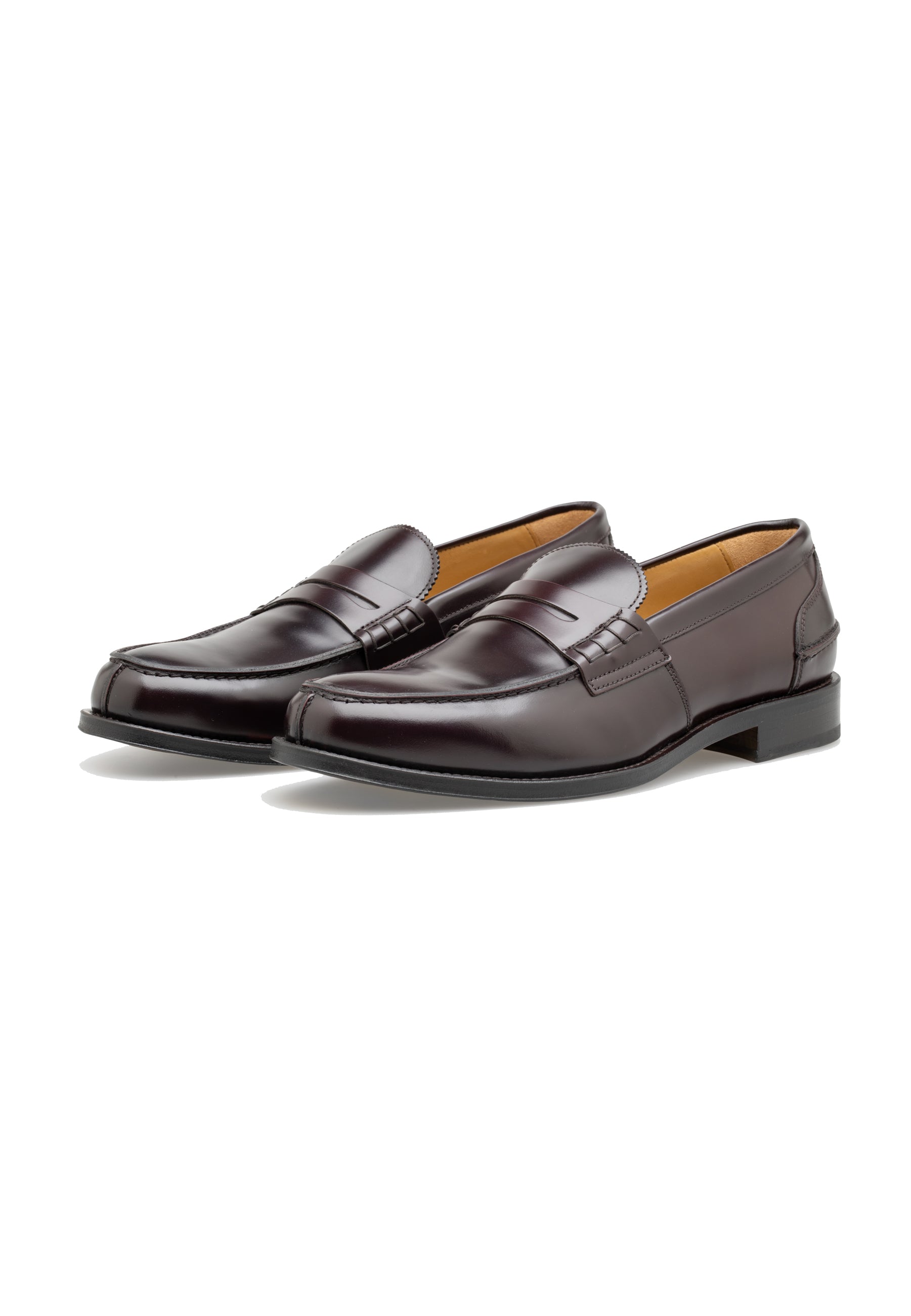 Men’s Polished Leather Penny Loafer