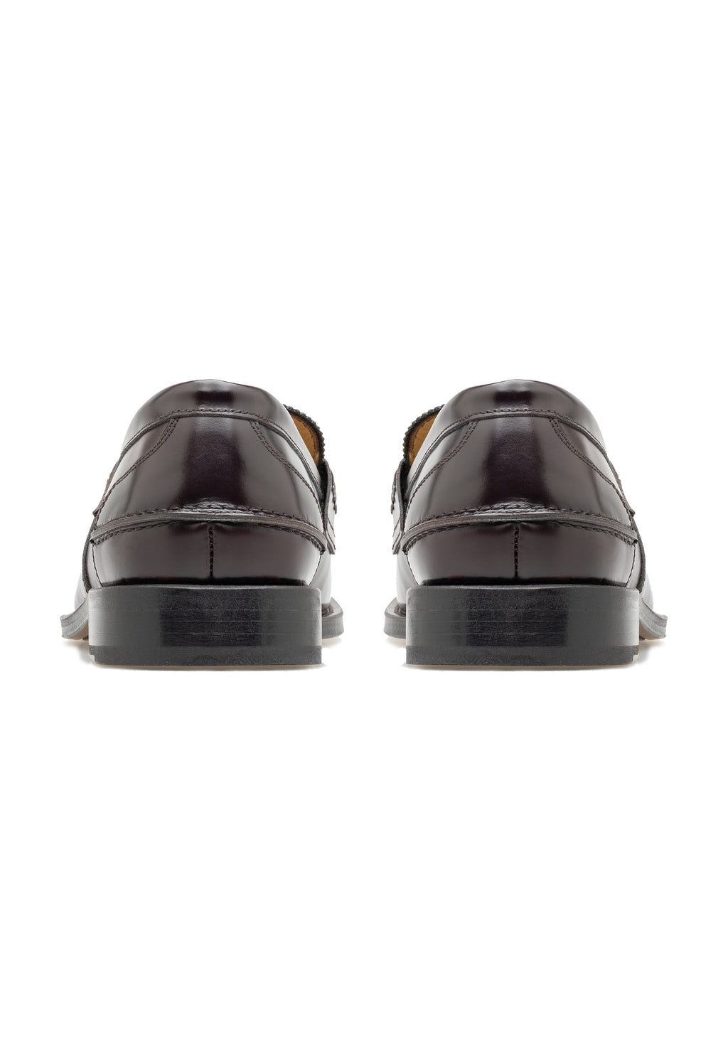 Herren-Penny-Loafer aus poliertem Leder