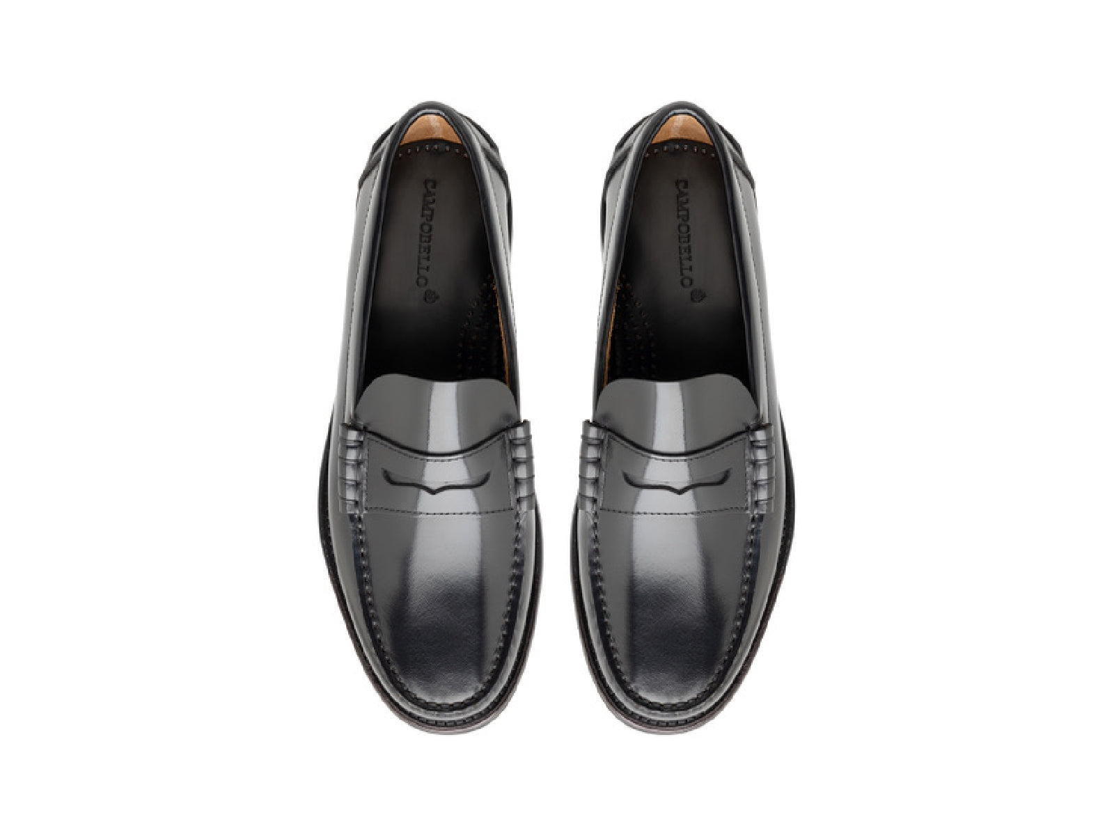 Men’s Polished Leather Penny Loafer