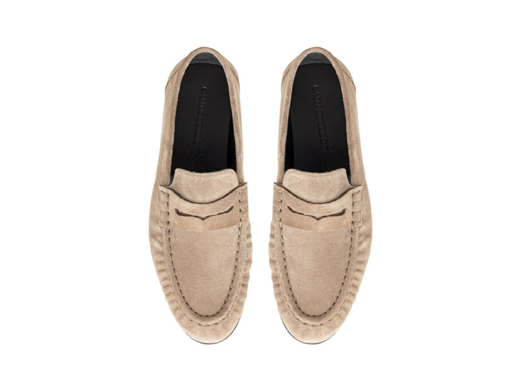 Penny Loafer aus Wildleder für Damen