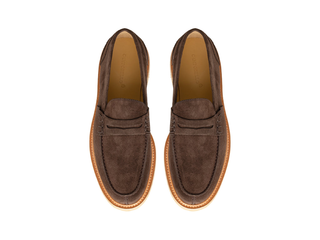 Penny Loafer aus Wildleder für Herren