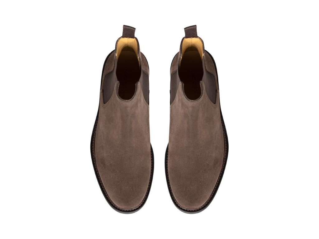 Men's Suede Leather Chelsea Elastic Boots