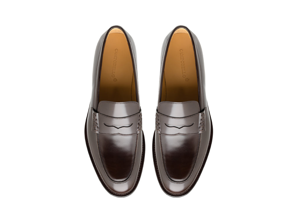 Men's Leather Polished Penny Loafer